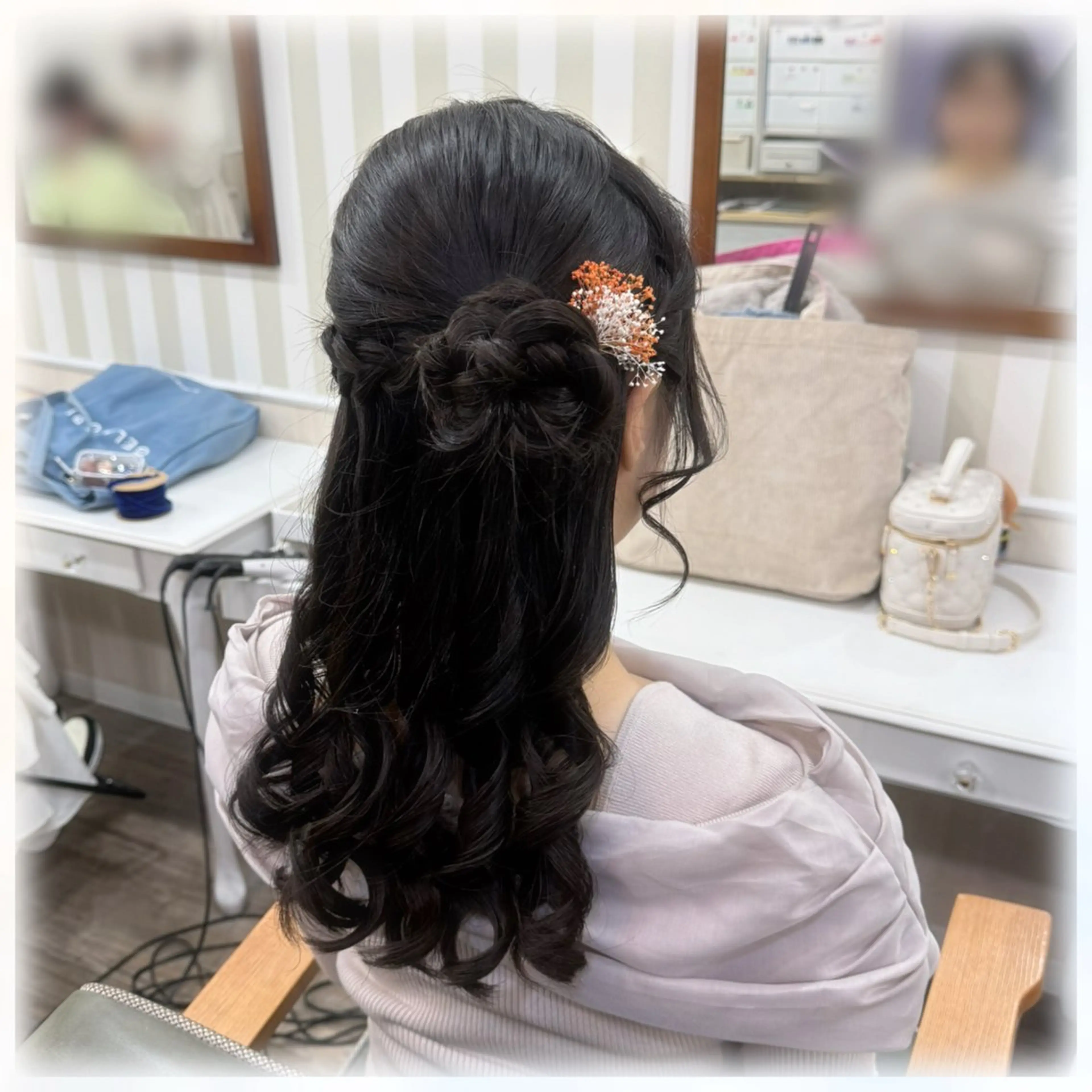 ヘアアレンジ ヘアセット 🤍AIRA🤍のヘアスタイル