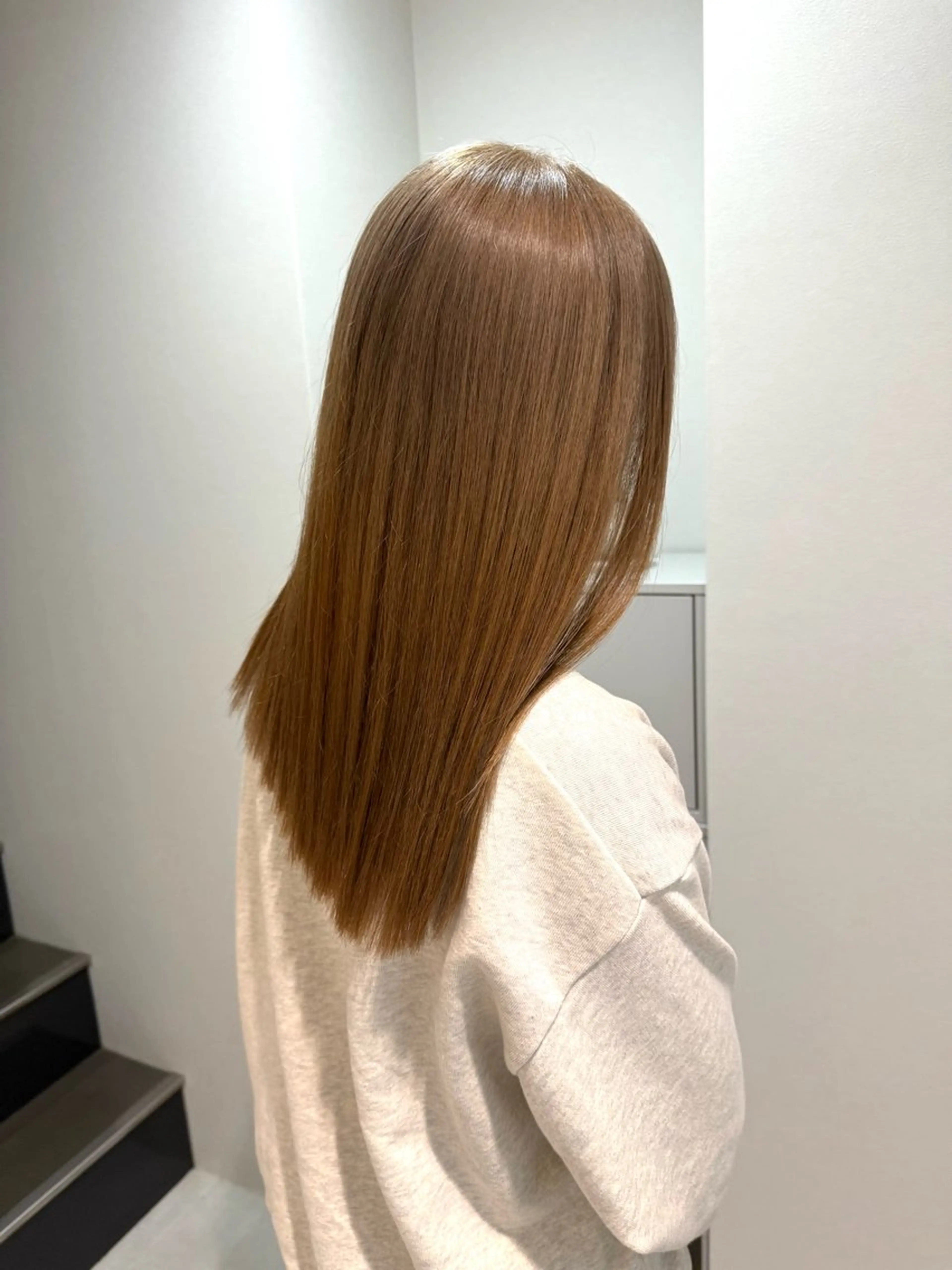 カラー ヘアカラー 檜 果歩のヘアスタイル