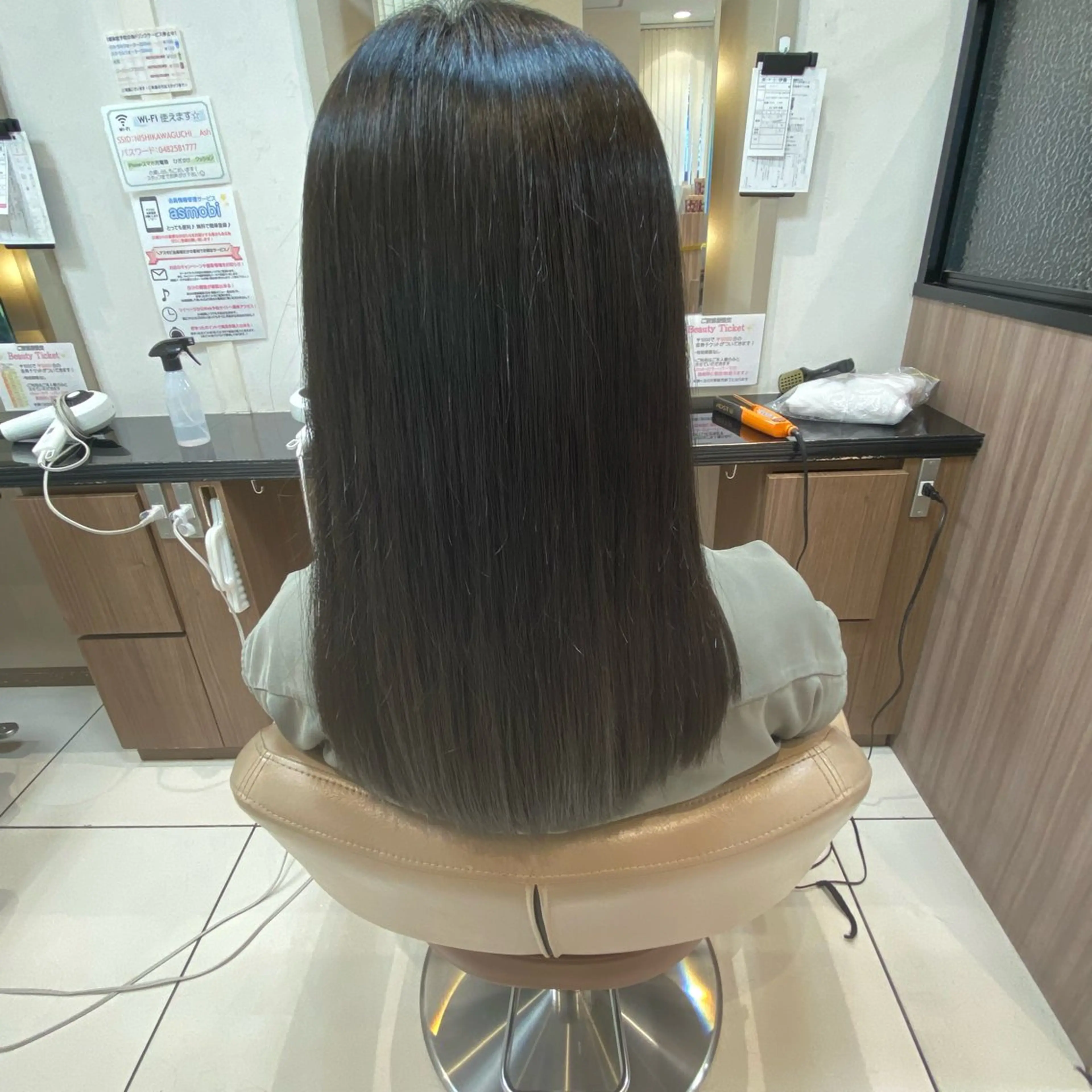 ロング パーマ 縮毛矯正 ストレートパーマ 💍美髪矯正💍 髪質改善・店長 伊藤のヘアスタイル