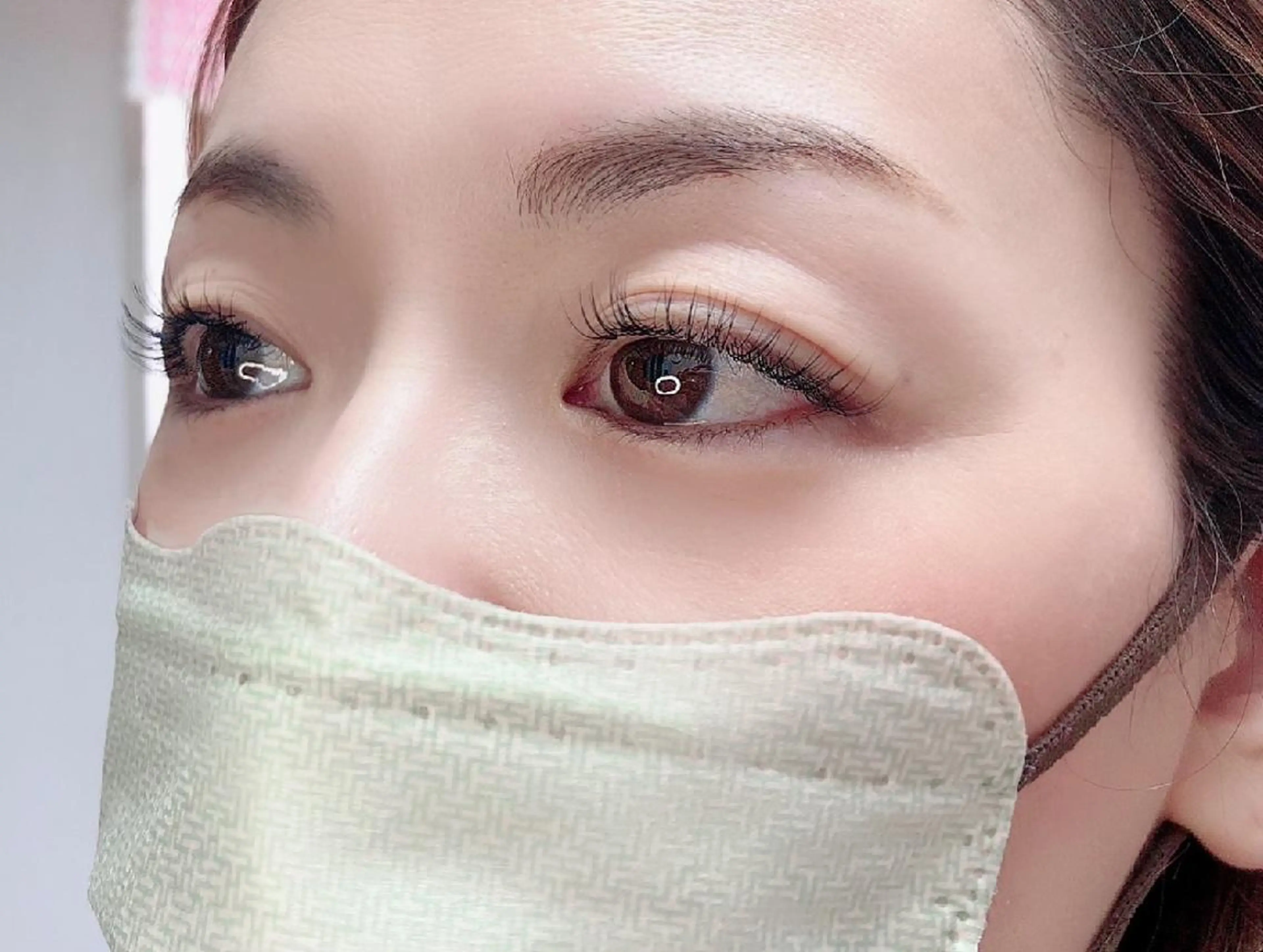 マツエク・マツパ 付け放題 バインドロック フラットラッシュ ナチュラル パリジェンヌラッシュリフト 吉岡 ゆうなのマツエク・マツパデザイン