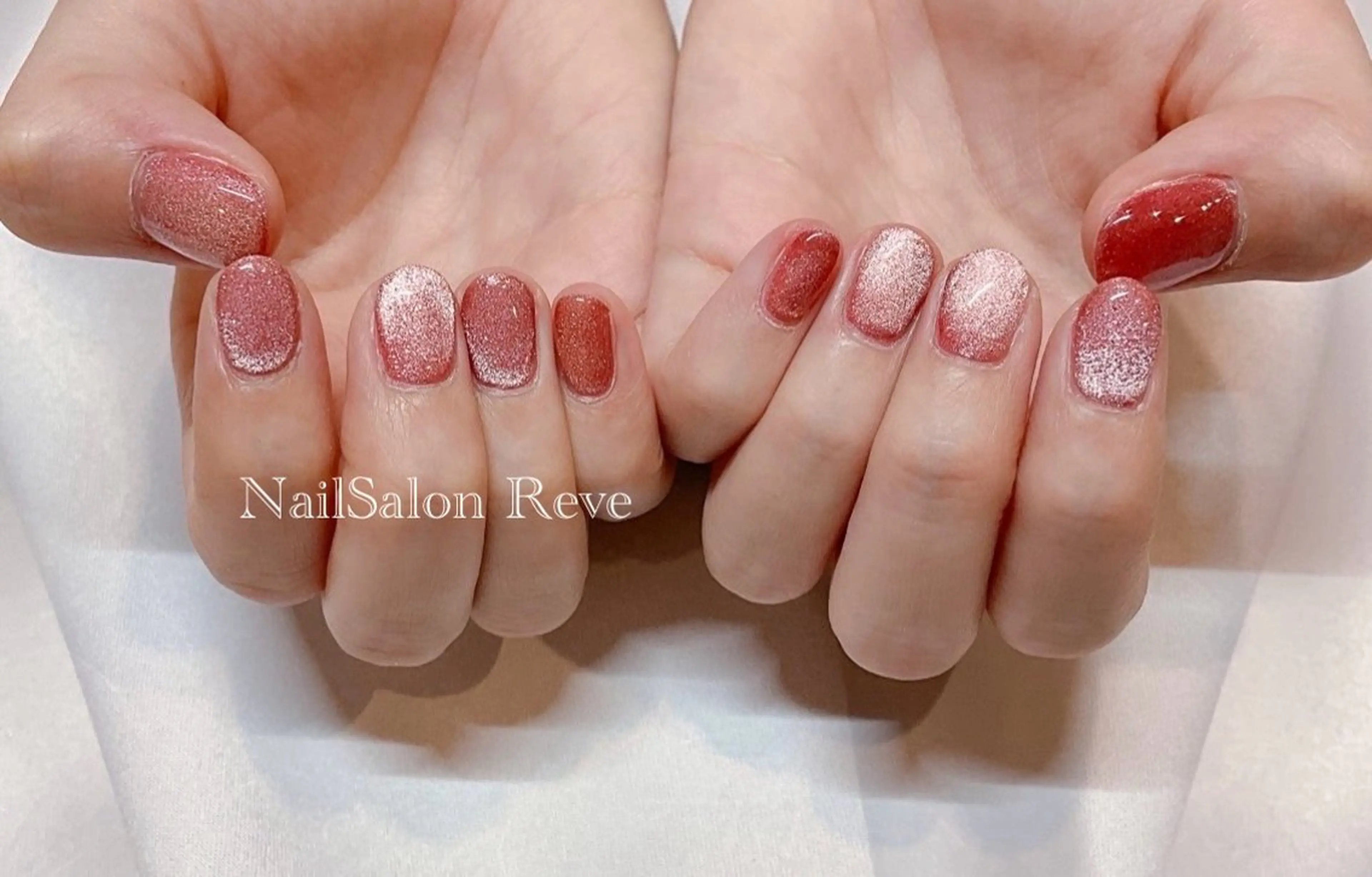 ネイル マグネットネイル ハンドネイル NailSalon Reveのネイルデザイン