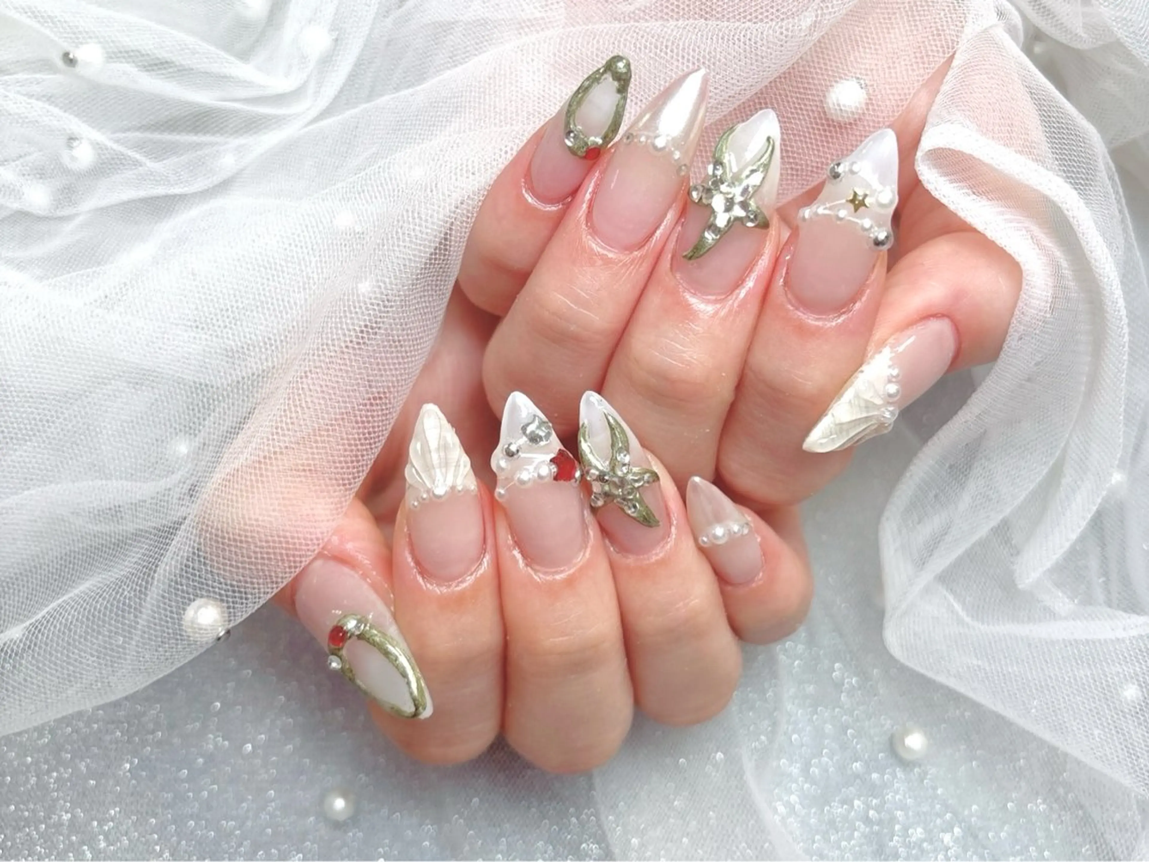 ネイル ハンドネイル ハンドケア R1🎀Nail💕 池袋東口店のネイルデザイン
