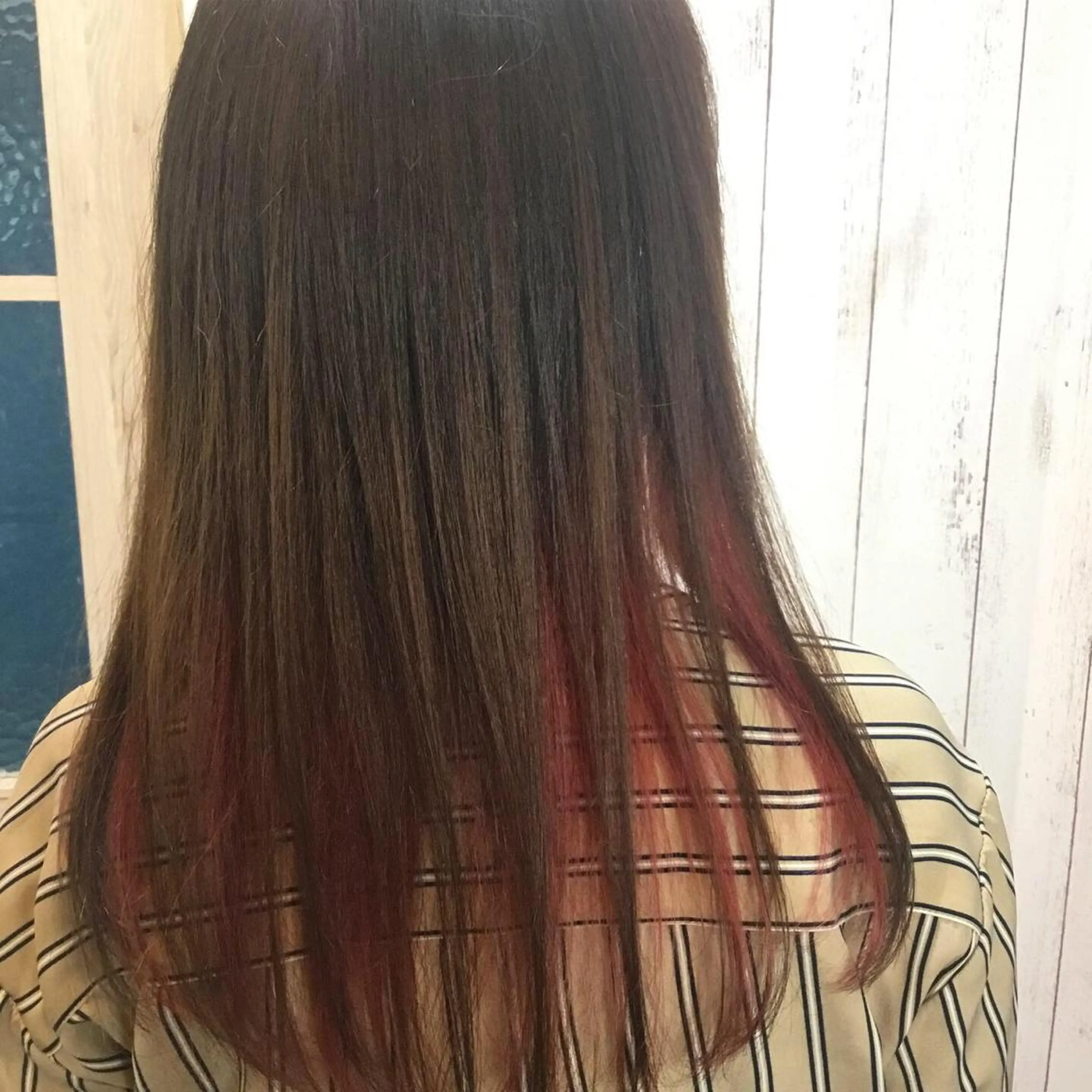 ロング カラー embrace エンブレイスのヘアスタイル