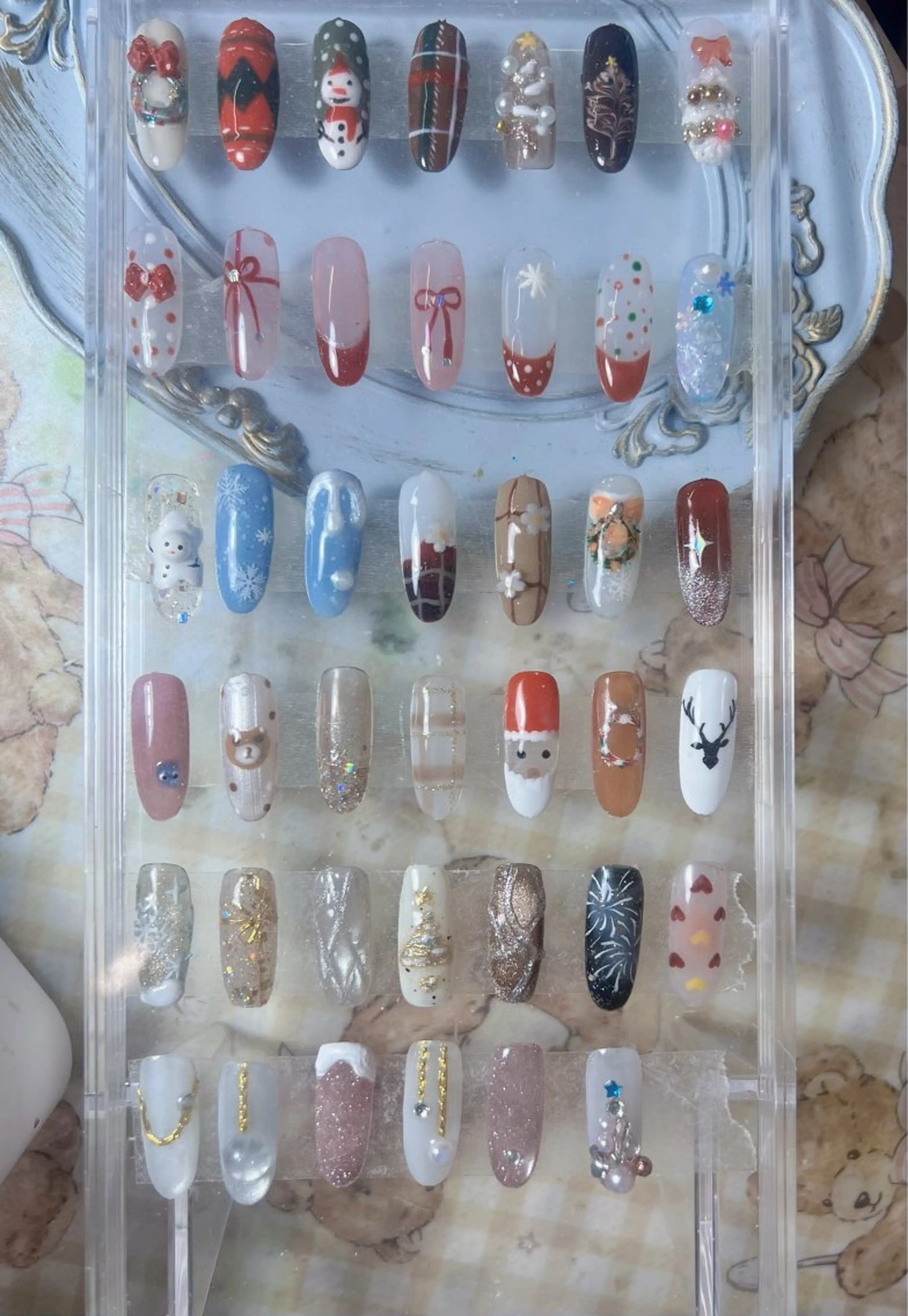 クリスマスネイル🎄定額コースの写真