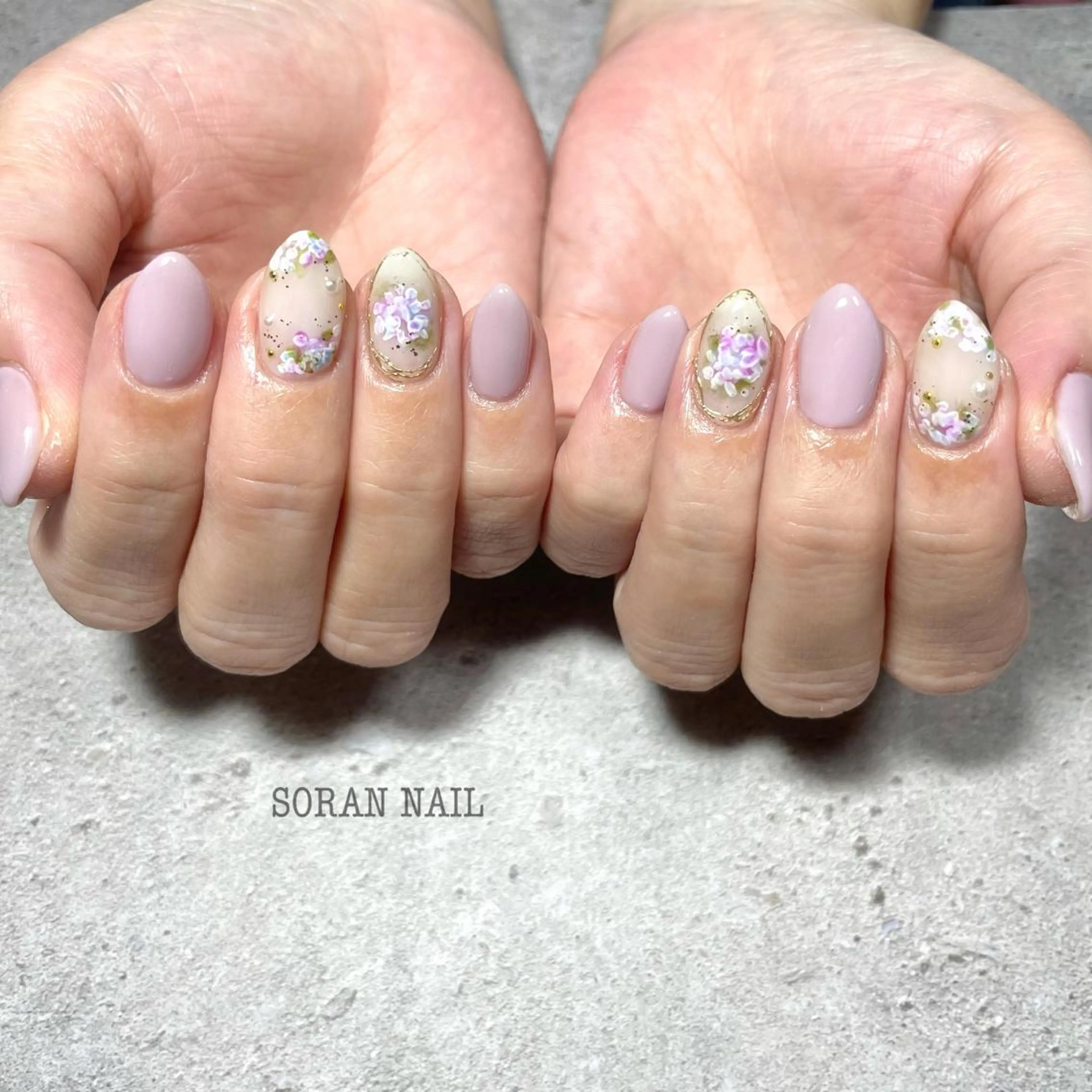 ネイル ハンドネイル soran nailのネイルデザイン