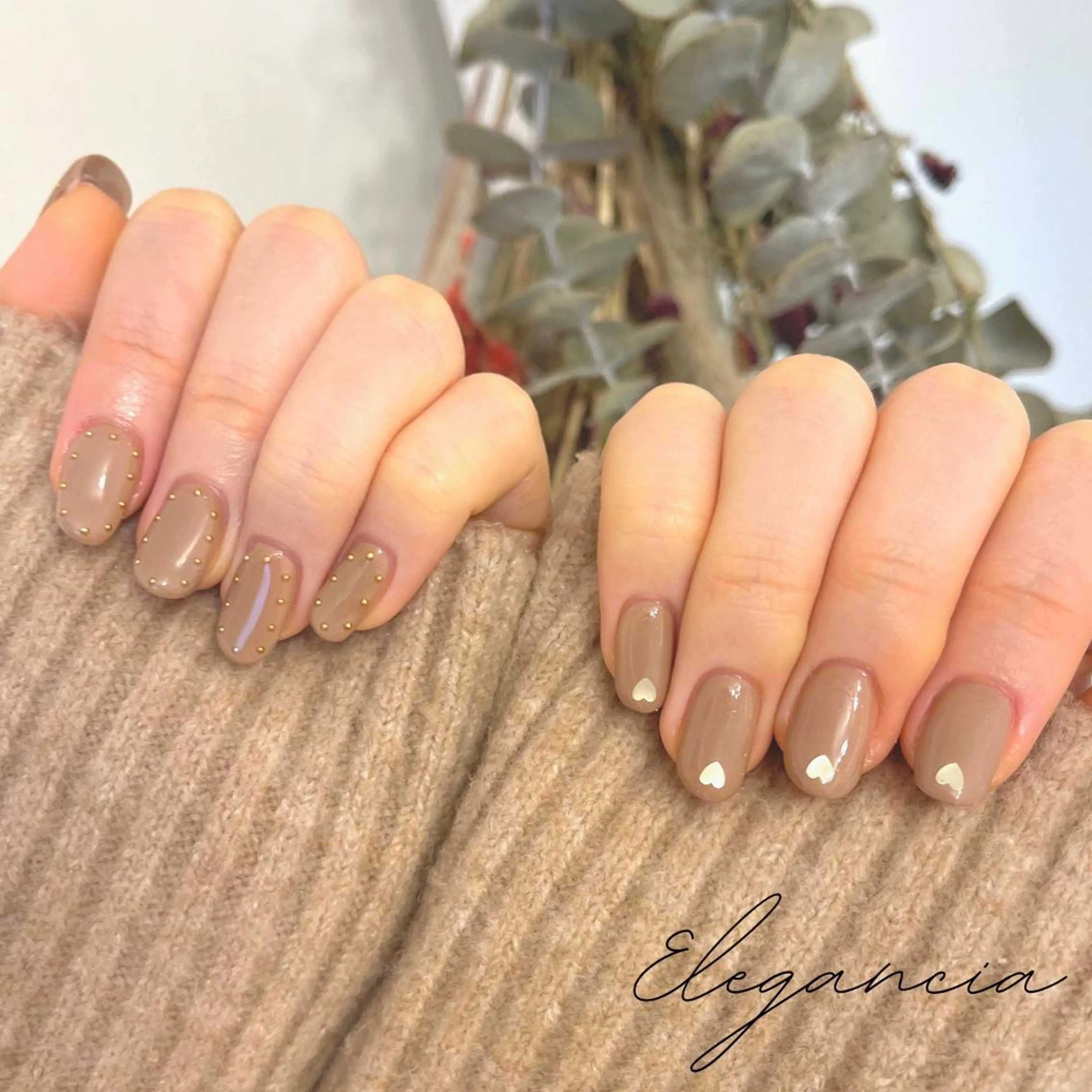 カラー ネイル ハンドネイル Elegancia. Hiromiのネイルデザイン