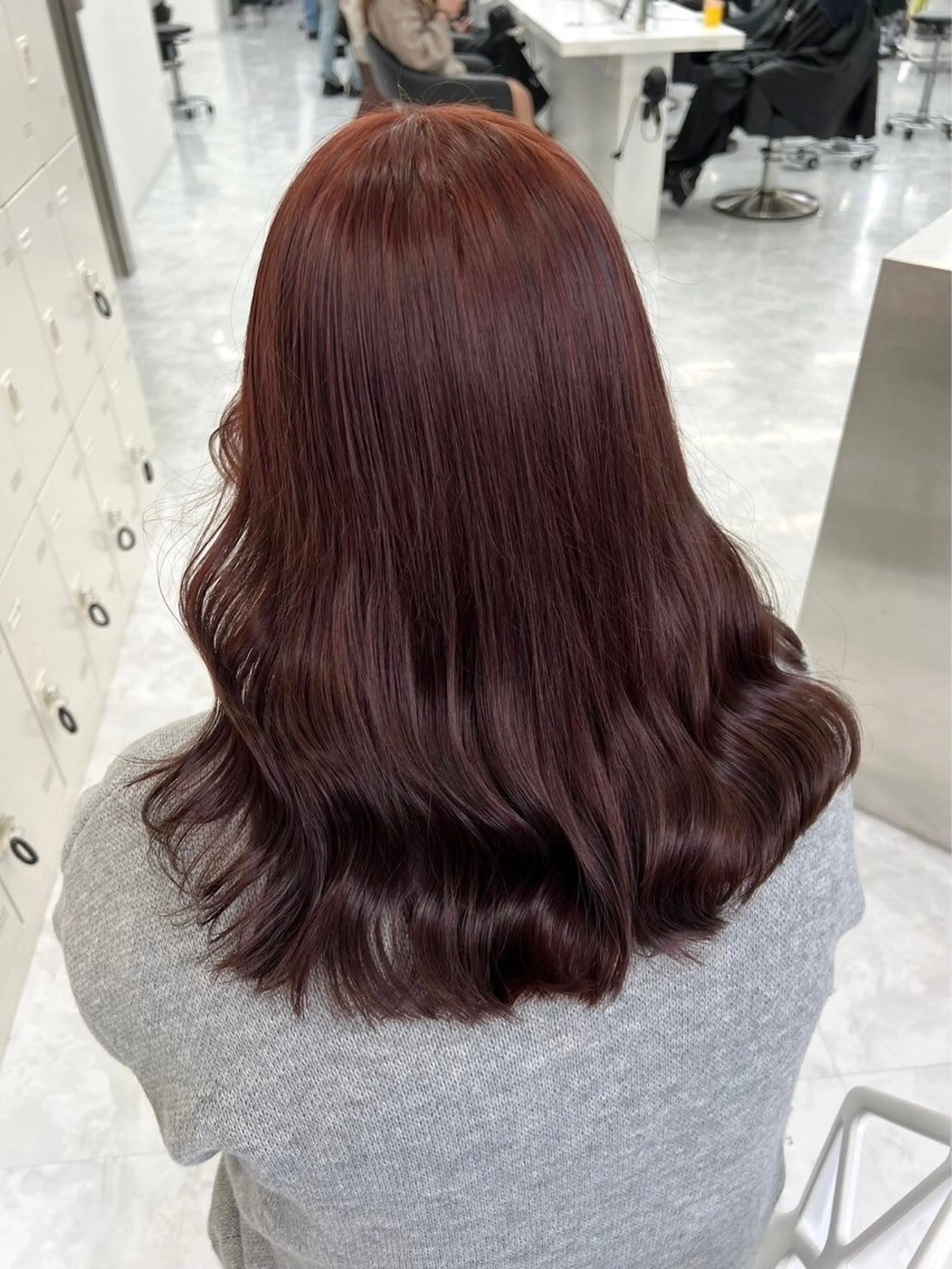 セミロング カラー ヘアカラー トリートメント 🫧暖色カラー🫧/ Masaruのヘアスタイル