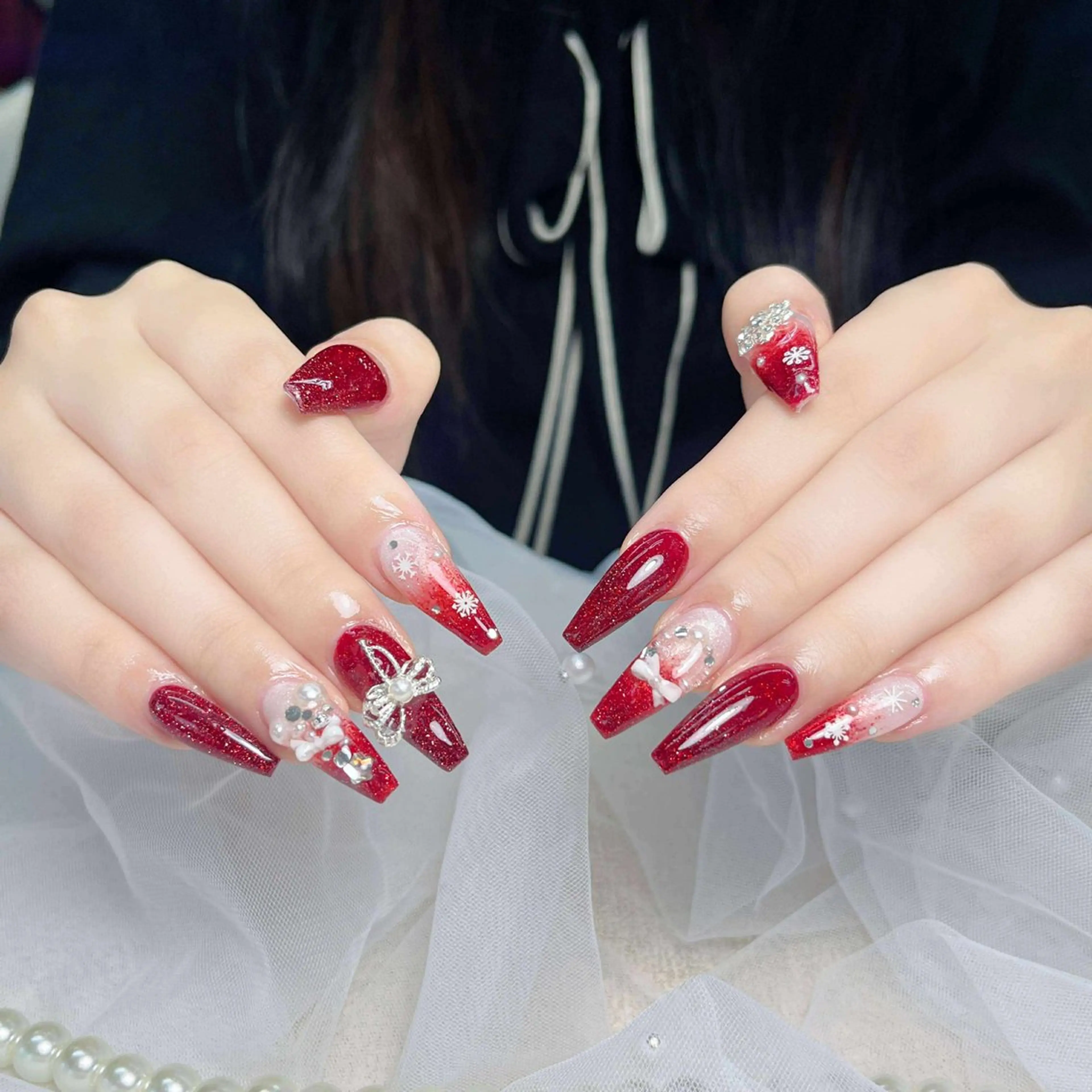 6本アート＋つけ放題🌷🌷🌷の写真