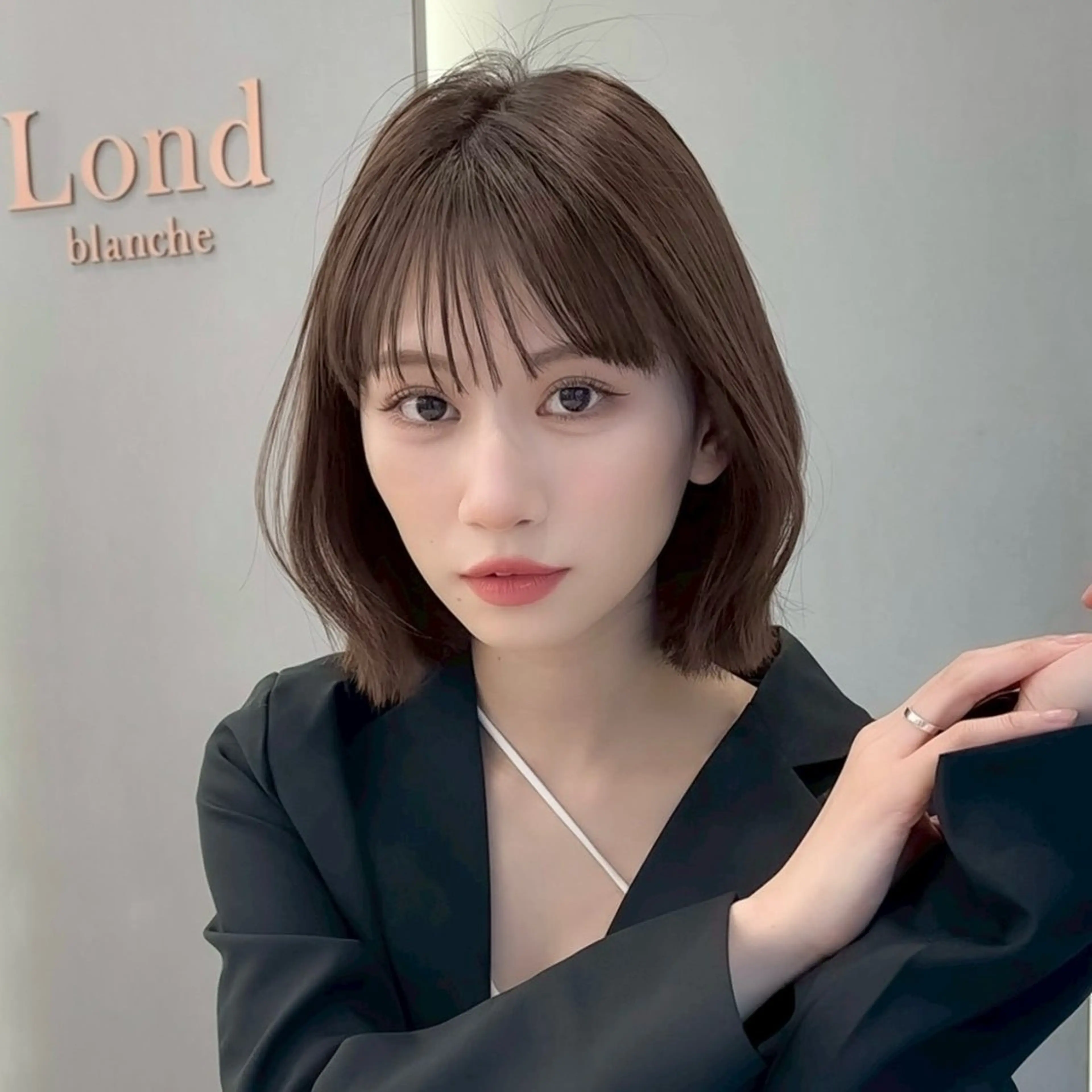 ショート カット ヘアカラー トリートメント レイヤー/ハッシュ/ ボブ/縮毛/内藤康太のヘアスタイル