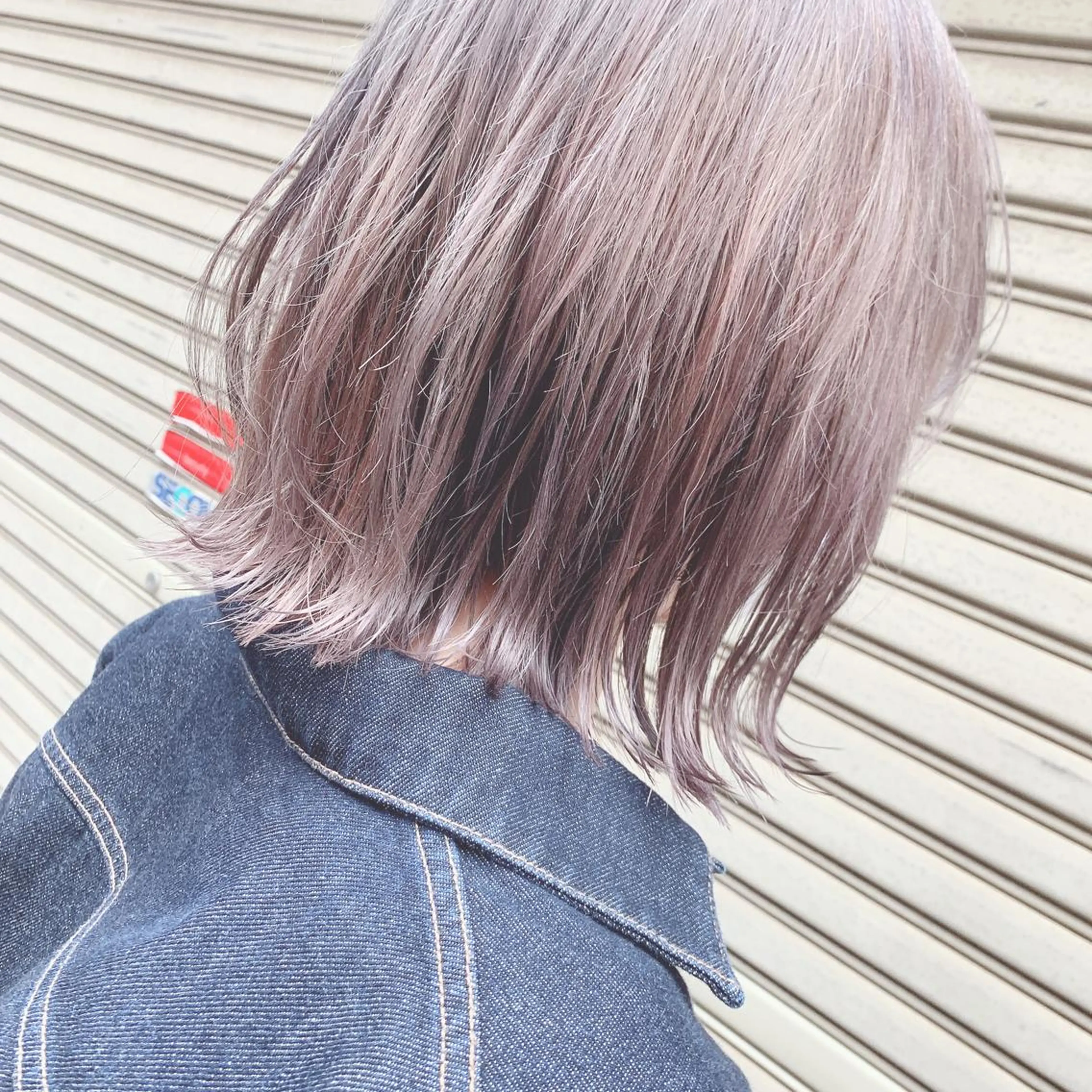 ミディアム ヘアアレンジ 切りっぱなしボブ ボブ 外ハネヘア 【メンズモデル募集】 Bassa所沢のヘアスタイル