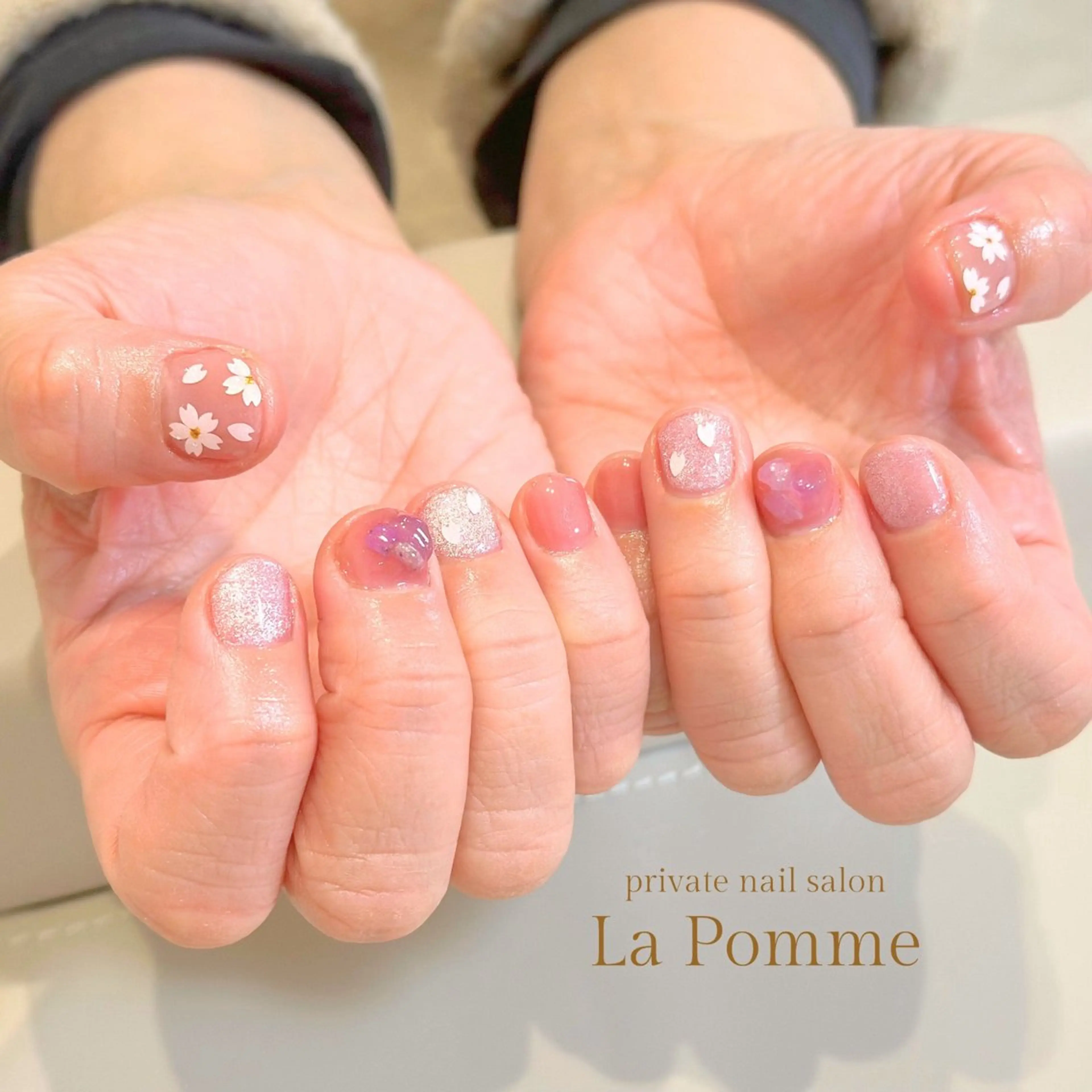 ネイル nail salon La Pommeのネイルデザイン