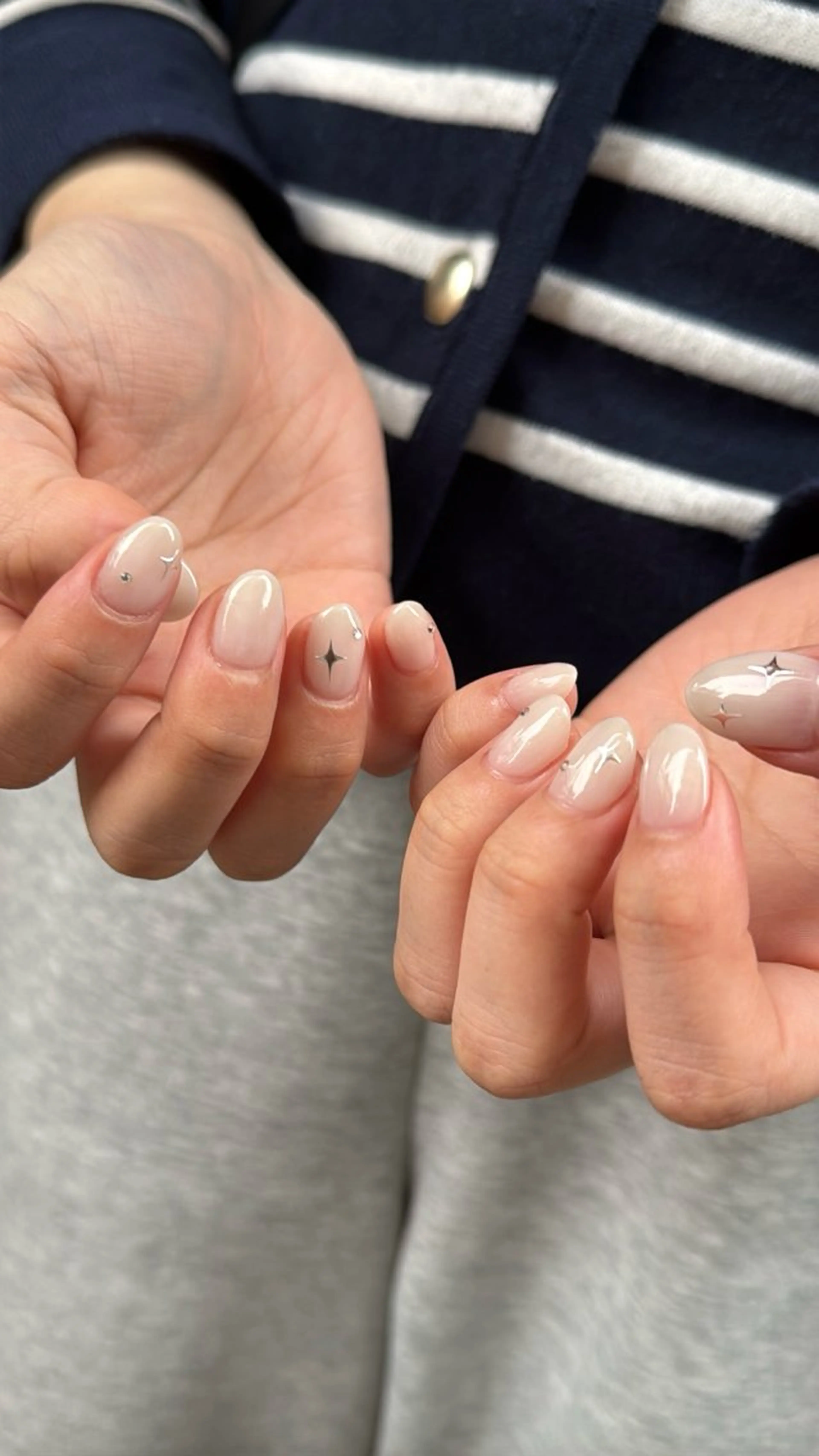 ネイル フラッシュネイル フラッシュマグ フットネイル フレンチネイル 韓国ネイル ハンドネイル SAKU nail 作島茜のネイルデザイン