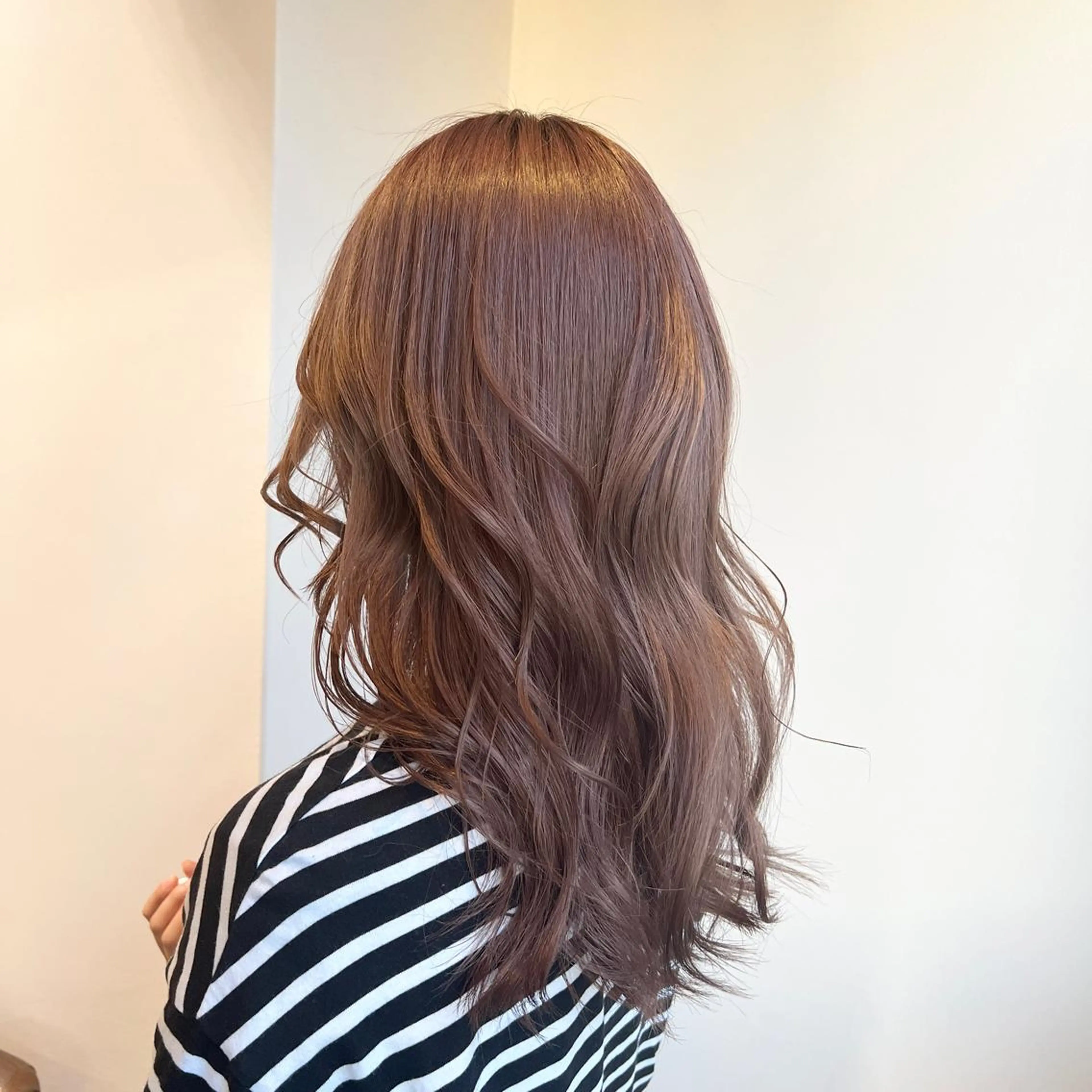 セミロング カラー 髪質改善/韓国ヘア 顔まわり特化yutoのヘアスタイル