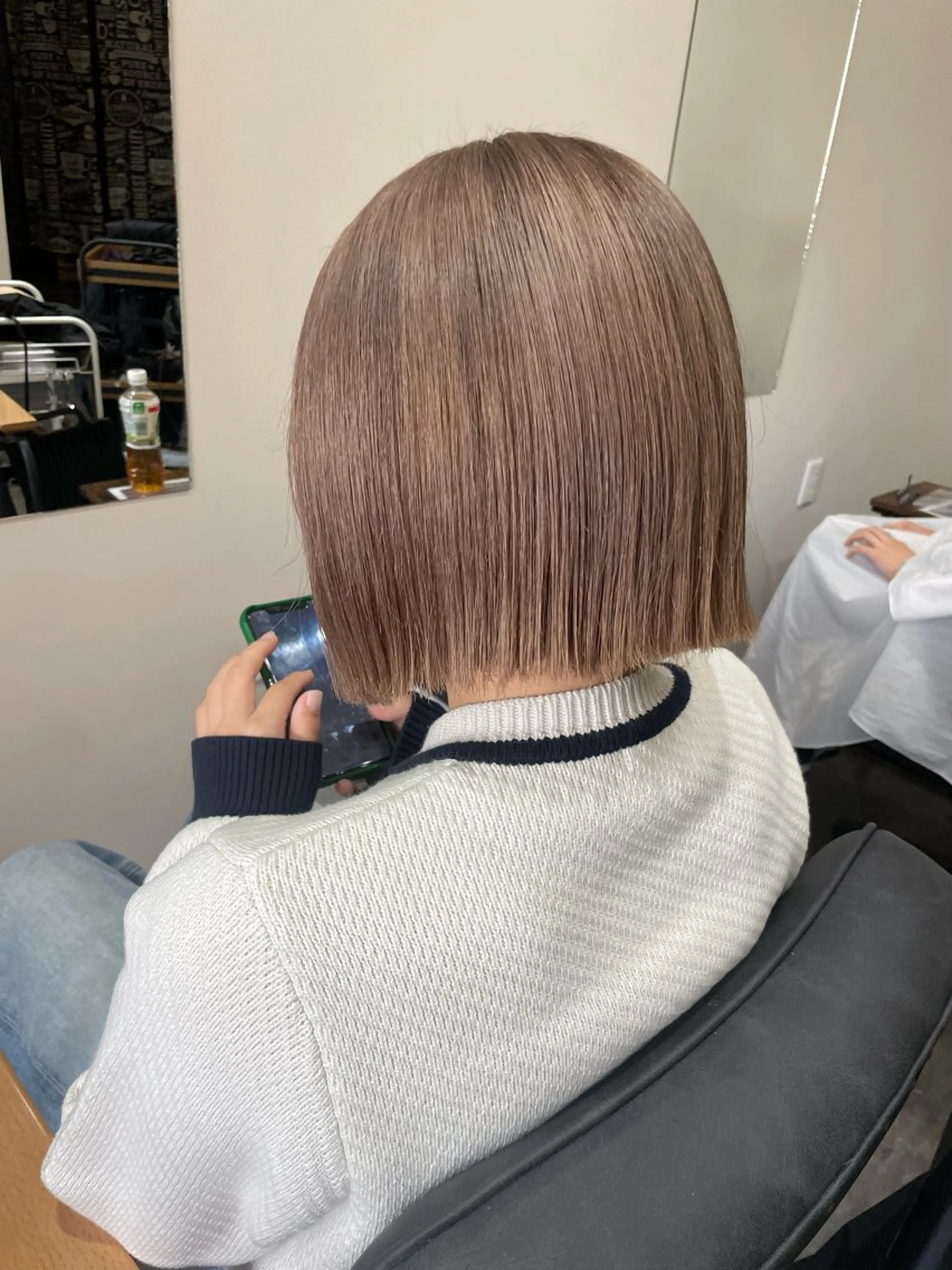 ショート カラー ブリーチ ハイトーンカラー トリートメント 𓍯 Riho𓍯のヘアスタイル