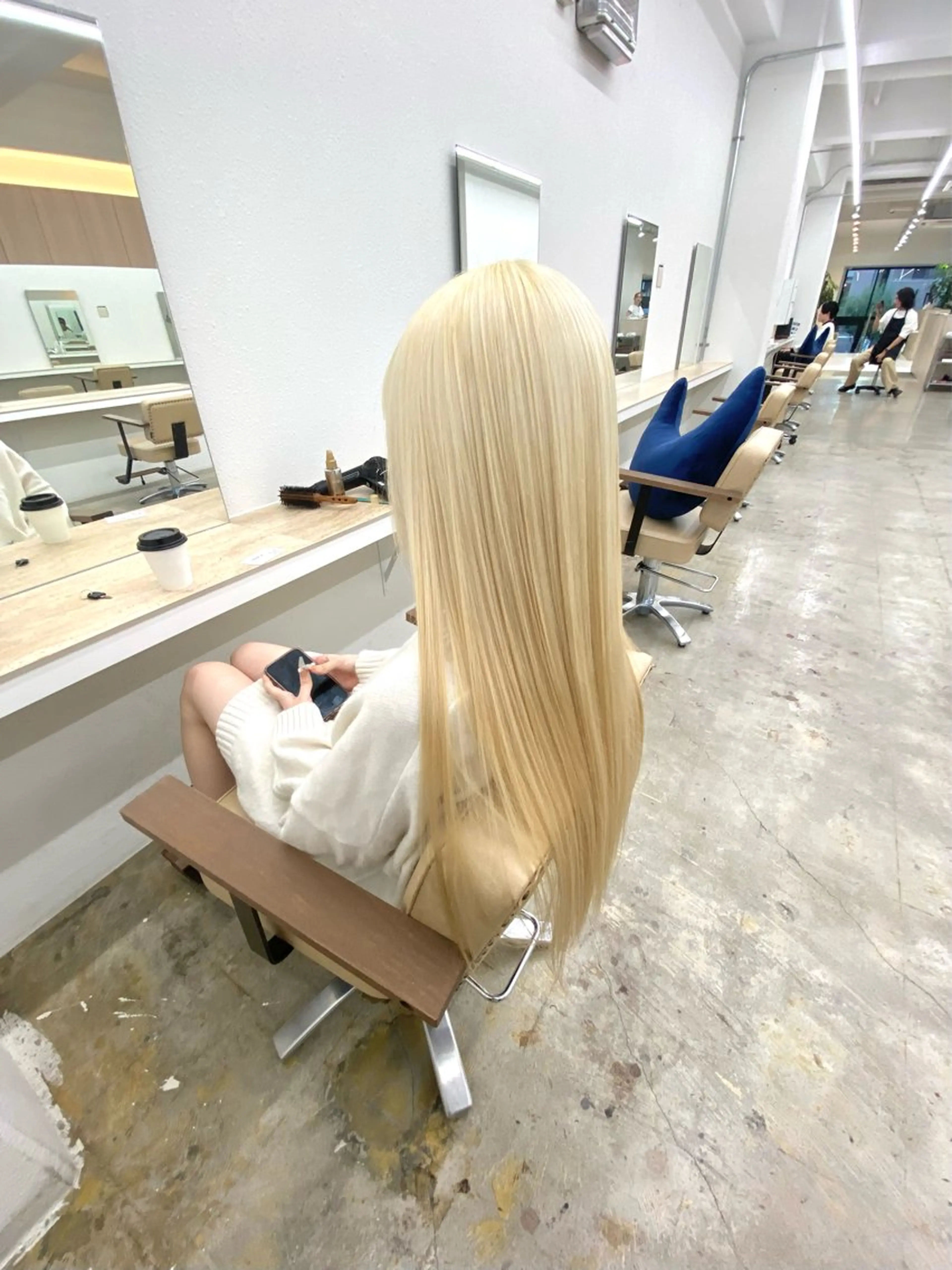 ロング カラー ブリーチ BOB🌟ハイトーン /ブリーチ/TAKUのヘアスタイル