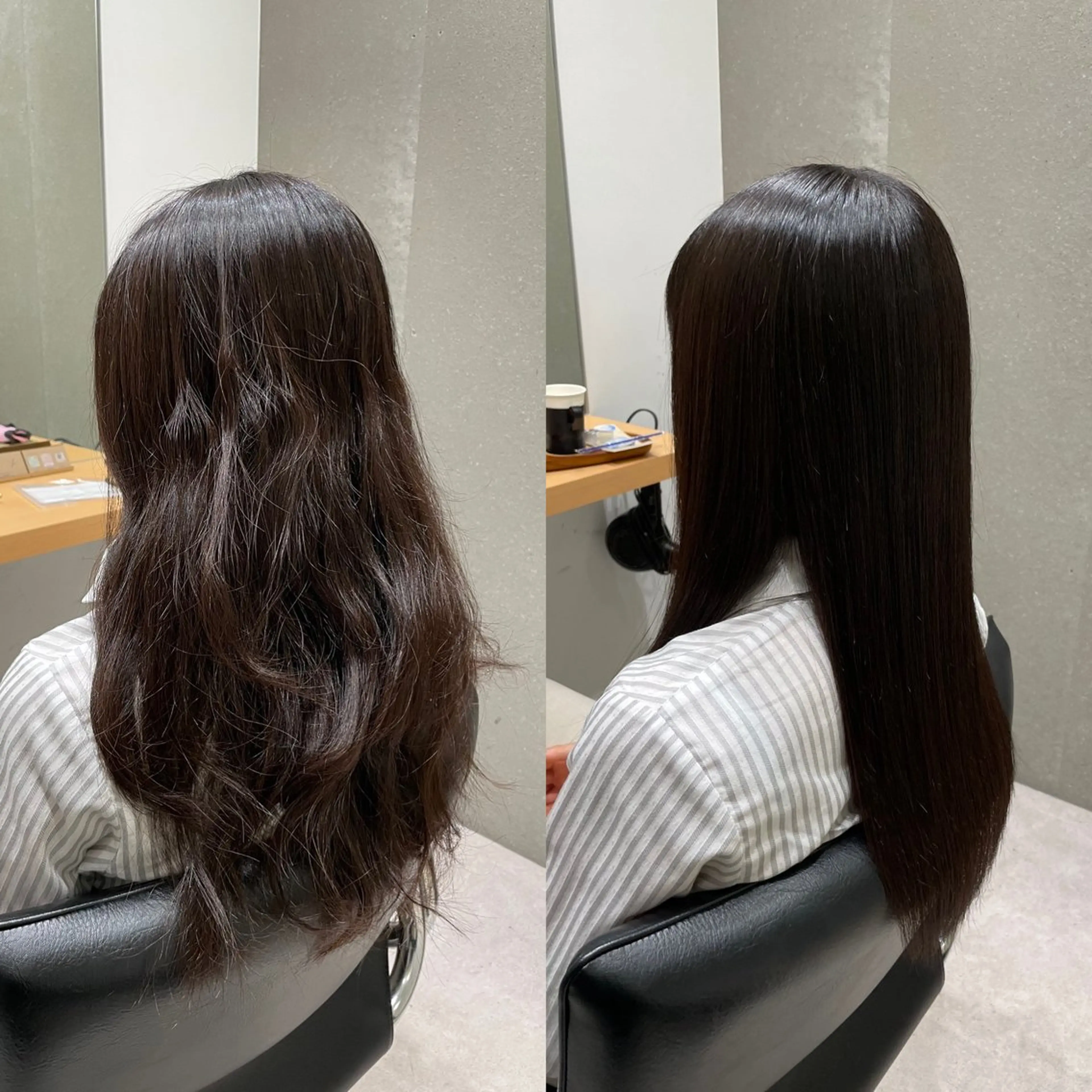 セミロング 髪質改善 トリートメント 酸熱トリートメント 髪質改善ヘアケア 艶髪特化/上田のヘアスタイル