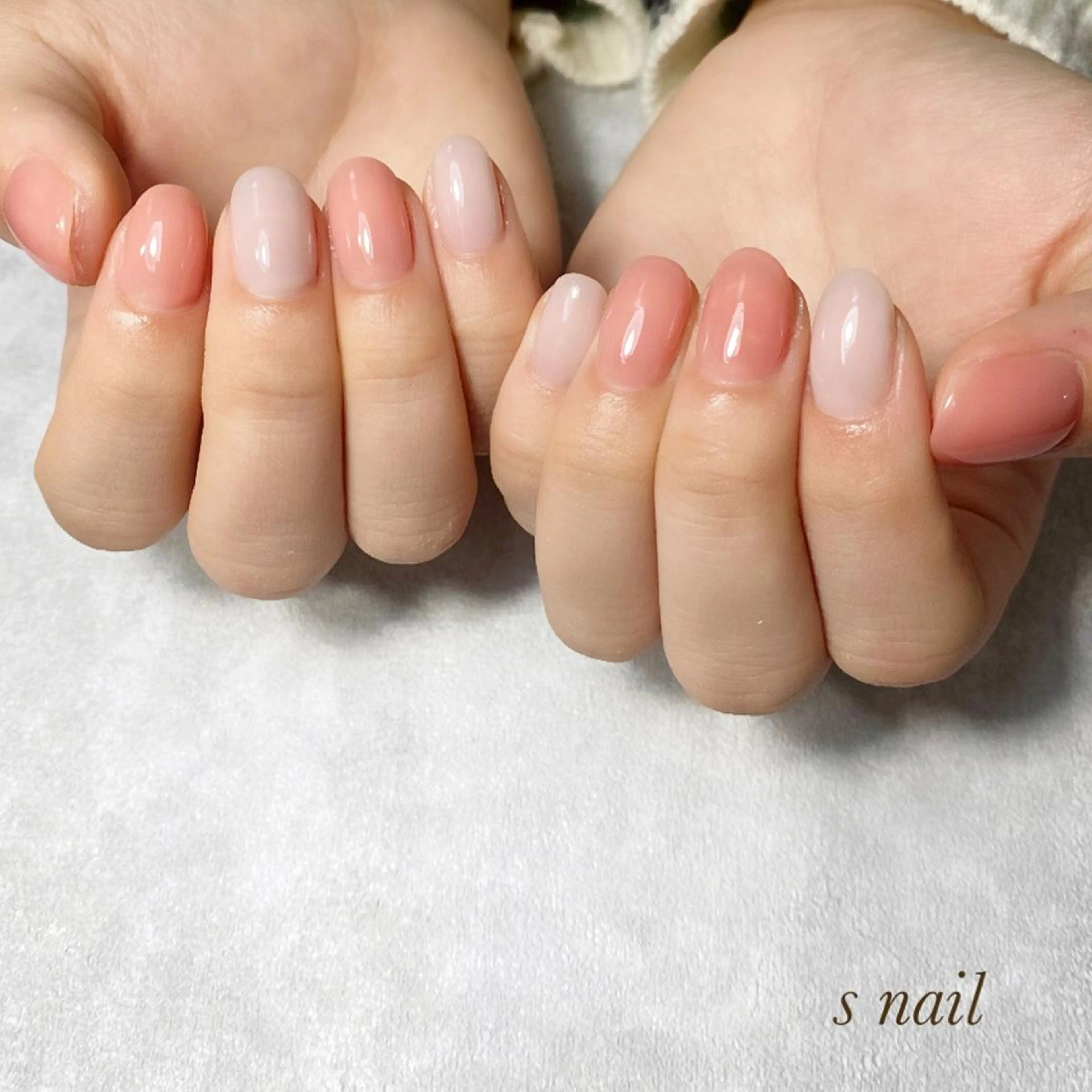 ネイル ワンカラーネイル s nail さとよしみゆきのネイルデザイン