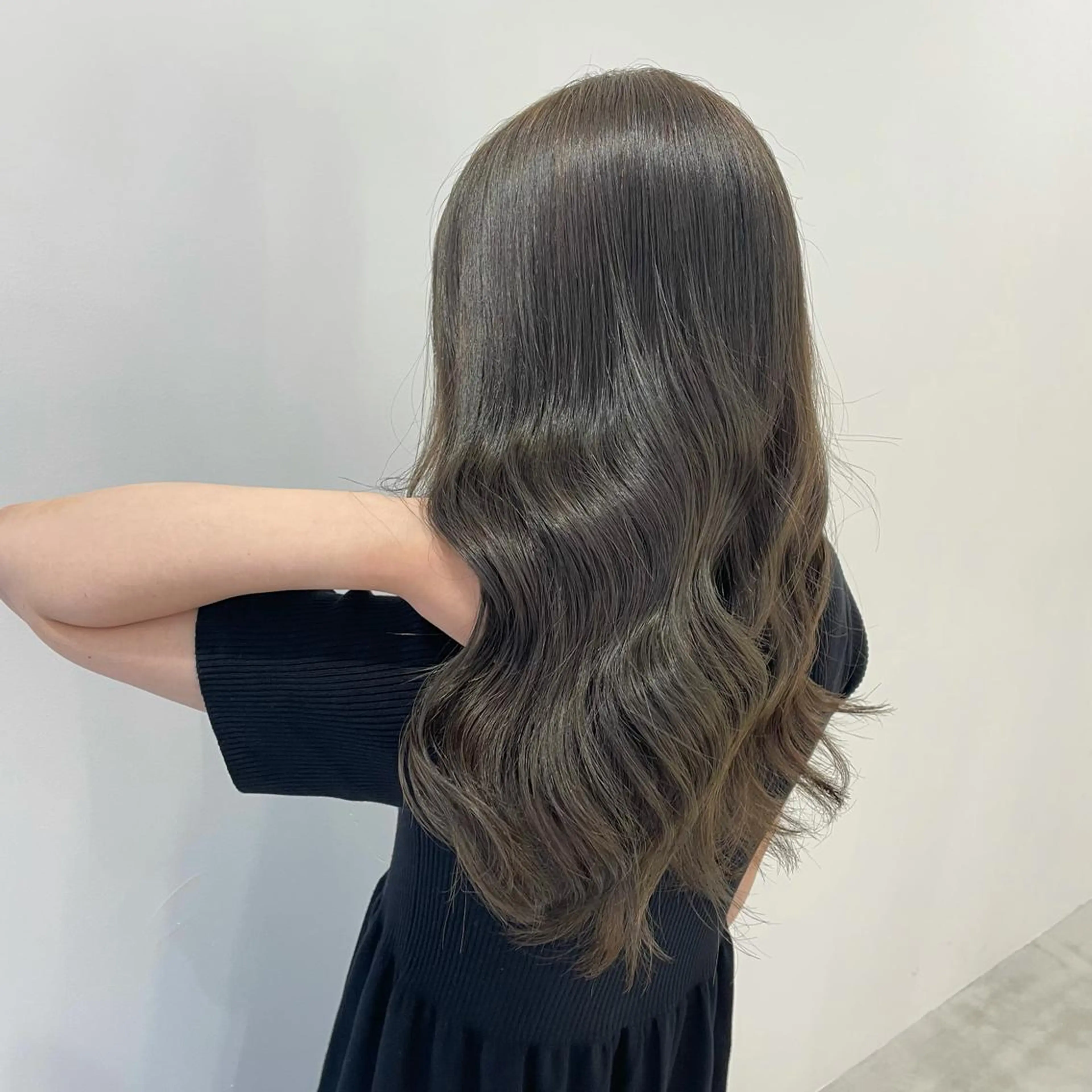 ロング カラー カット ヘアカラー トリートメント 🎀透明感カラー🎀 mikaのヘアスタイル