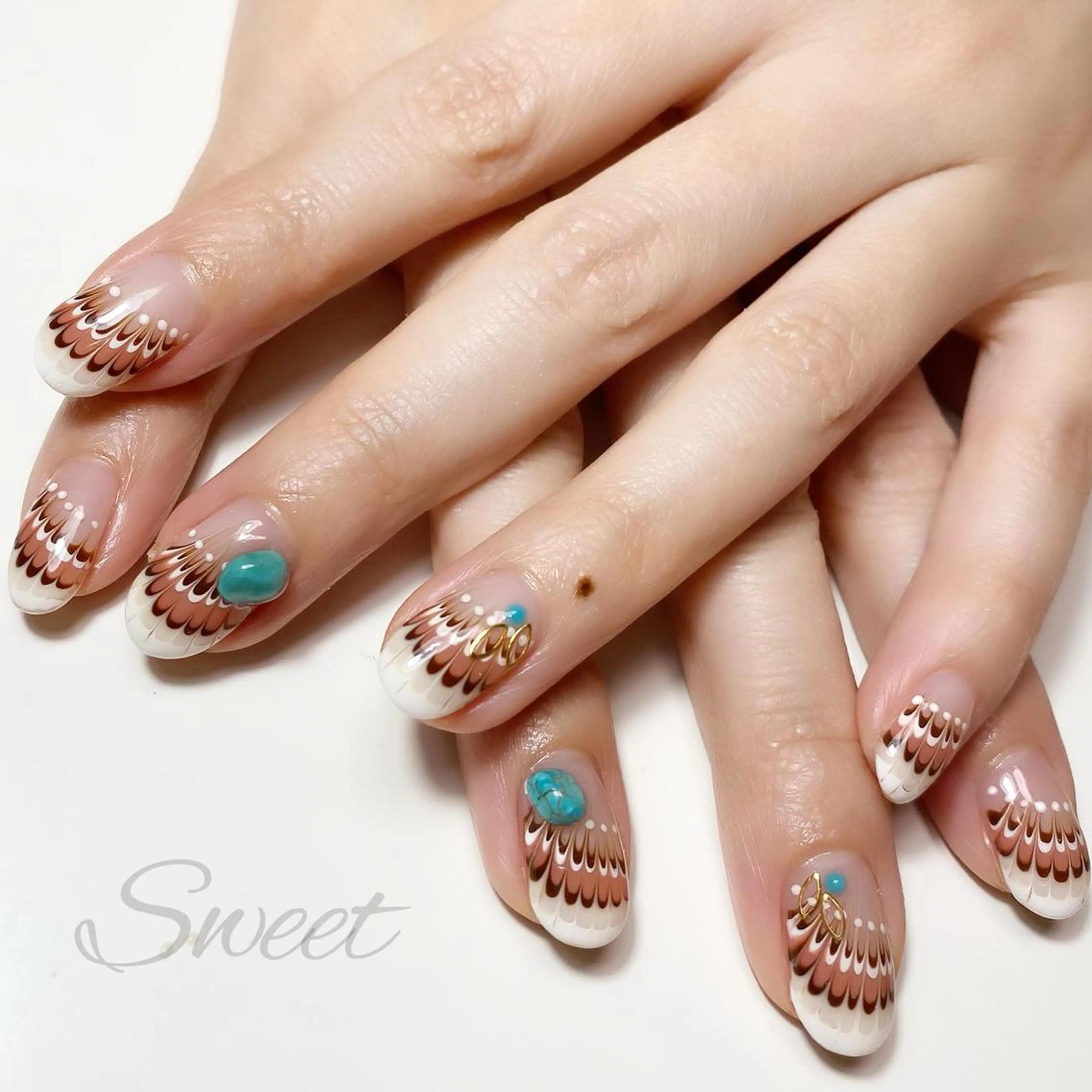 ネイル sweet 仲野陽子のネイルデザイン