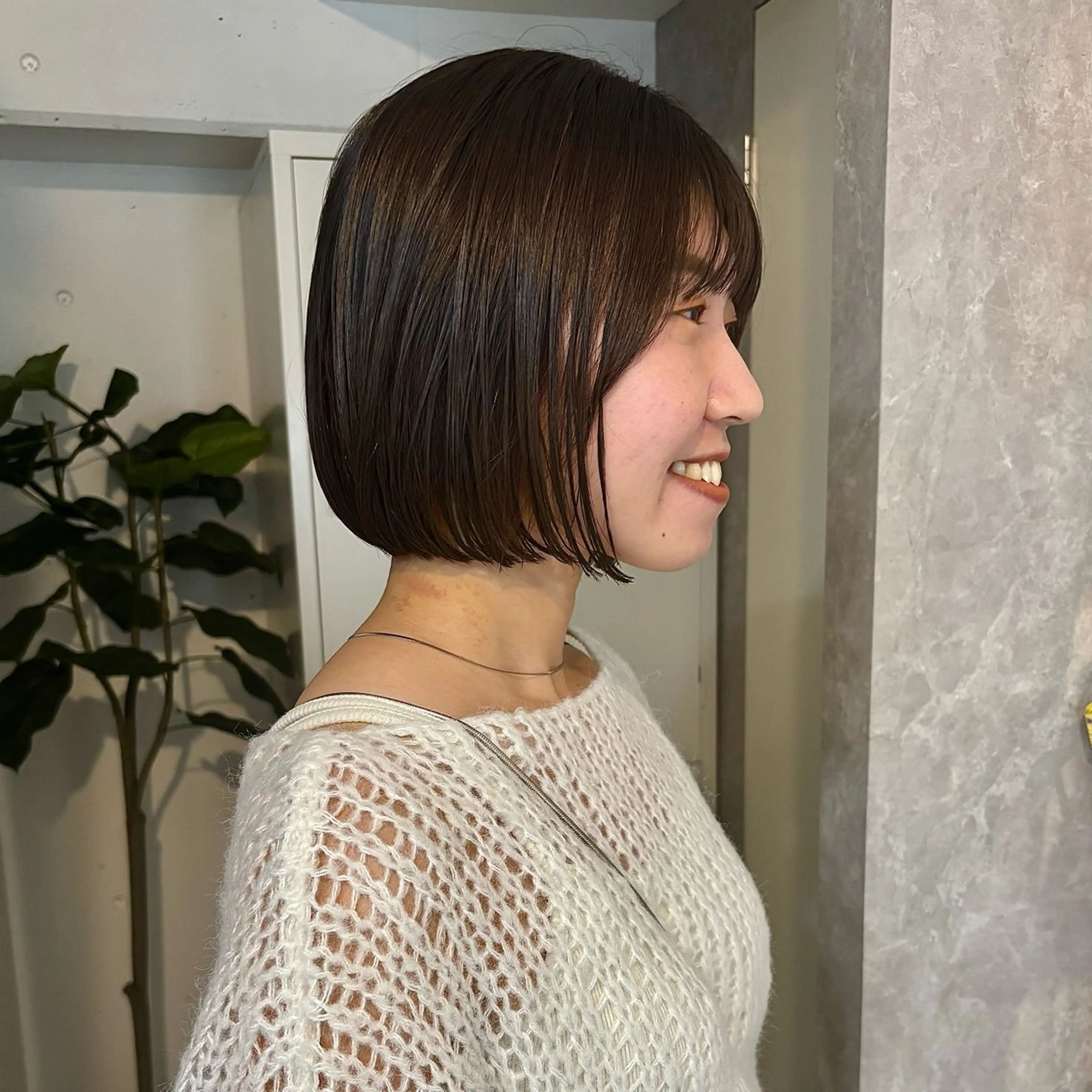 ショート ボブ カット ヘアカラー トリートメント chiho🌛ボブ /髪質改善カラー🫧のヘアスタイル