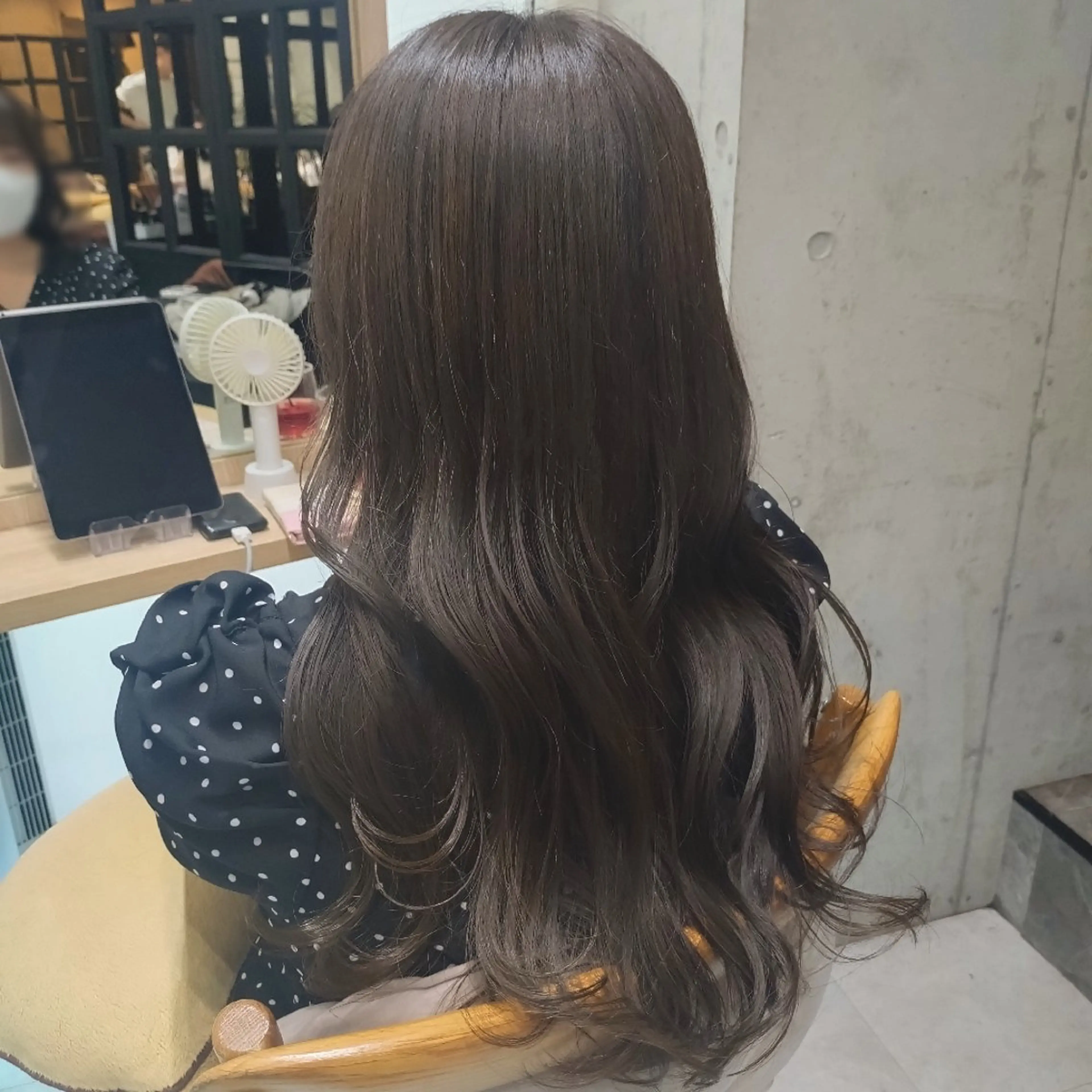 ロング カラー カット ヘアカラー トリートメント ヘアアレンジ/柔らか 艶カラー/AKARIのヘアスタイル