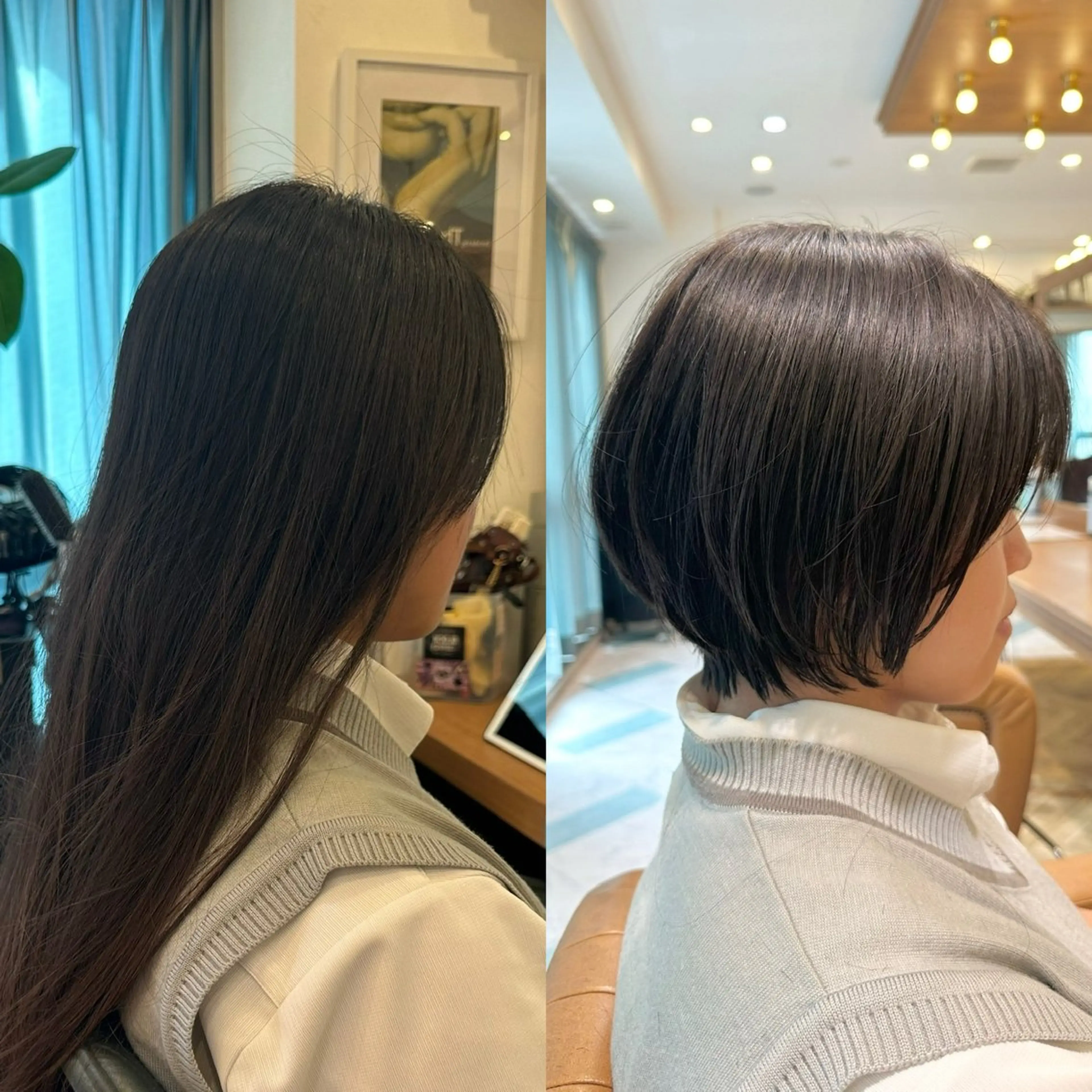 ショート taiga レイヤー /髪質改善/矯正🌈のヘアスタイル