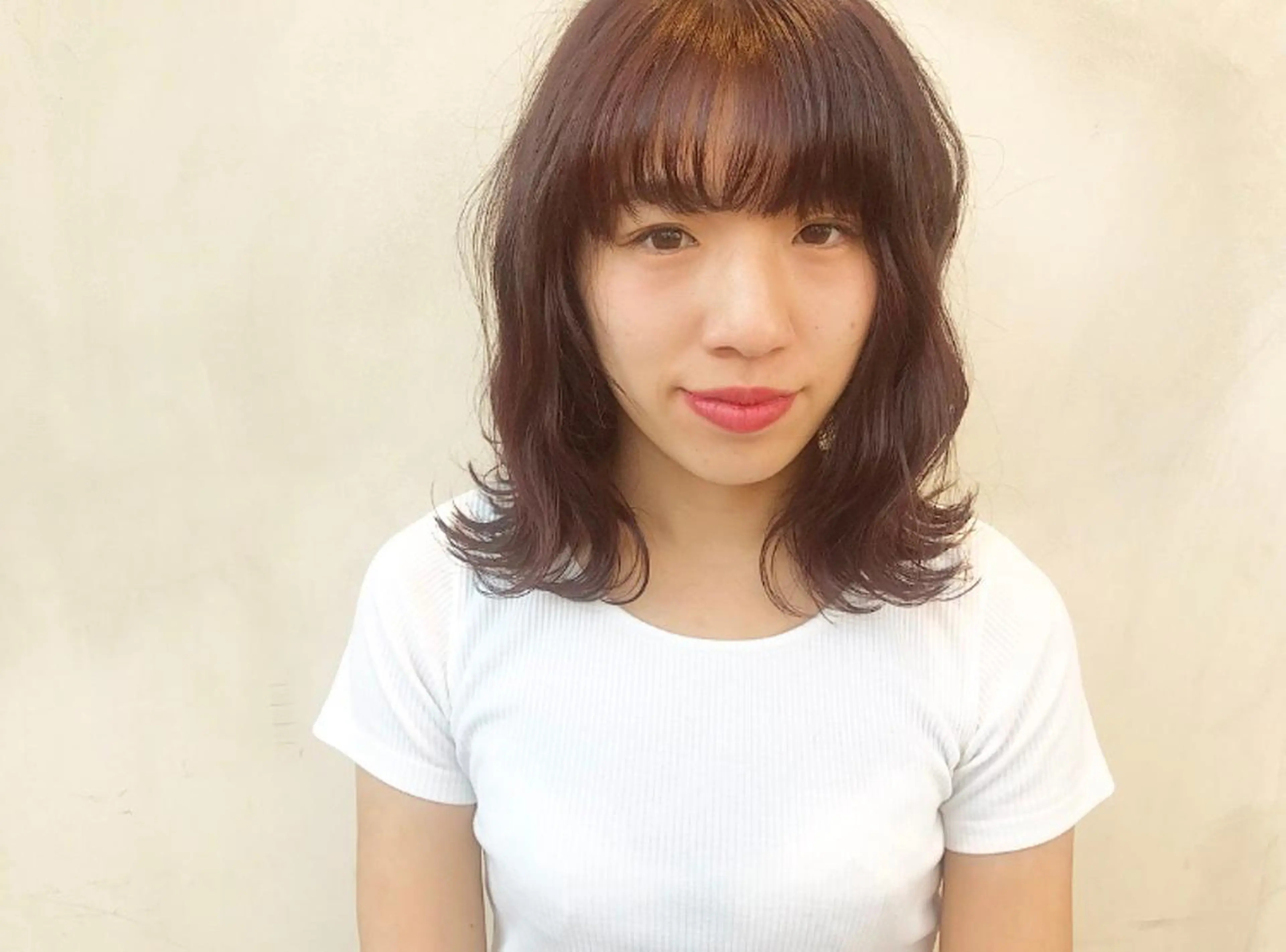 ミディアム カラー ブラウンカラー オレンジ オレンジブラウン 大阪福島韓国束感まつ げ Sayaka🤍のマツエク・マツパデザイン