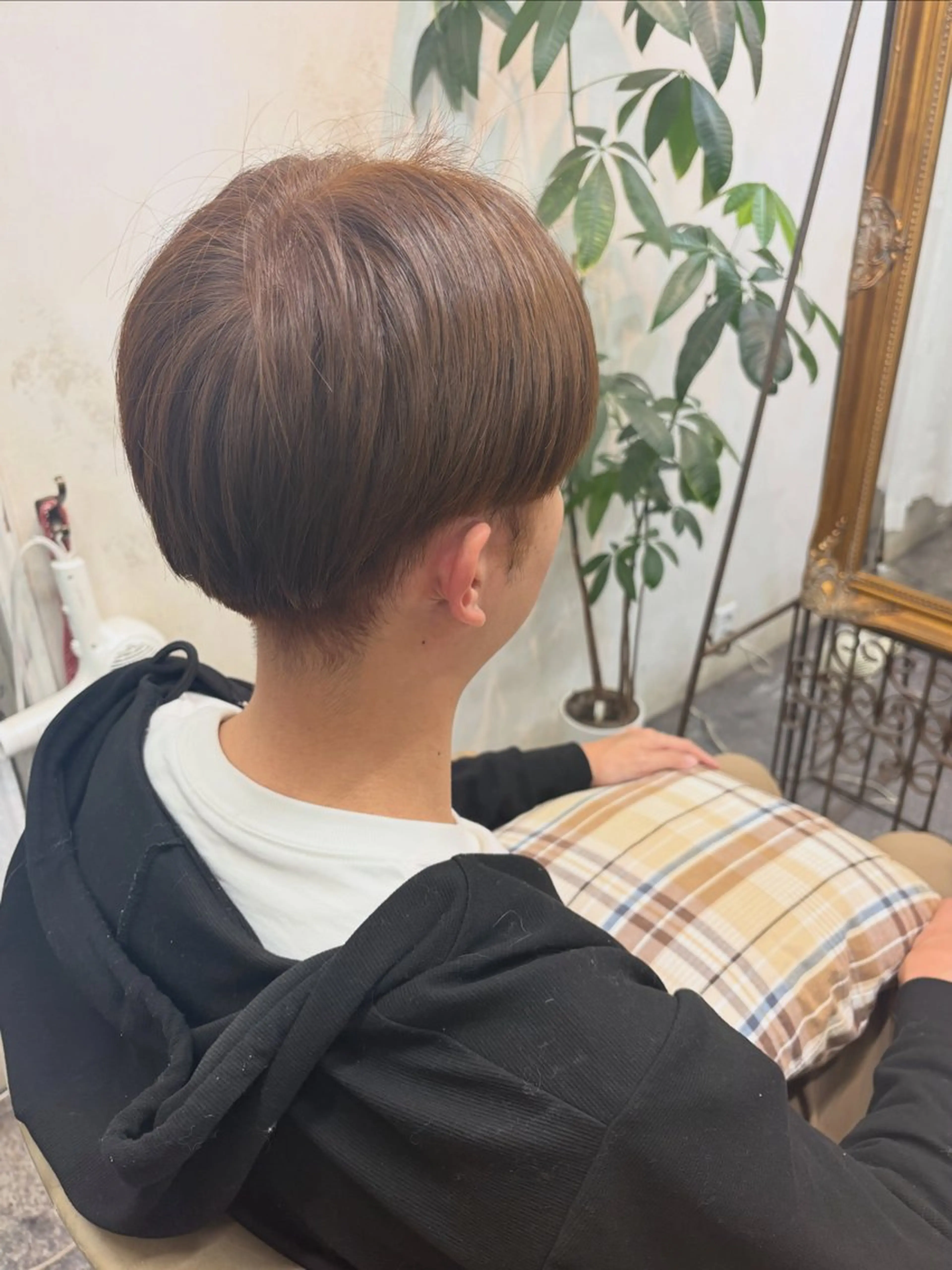 ショート メンズ 林 夢良🖤のヘアスタイル