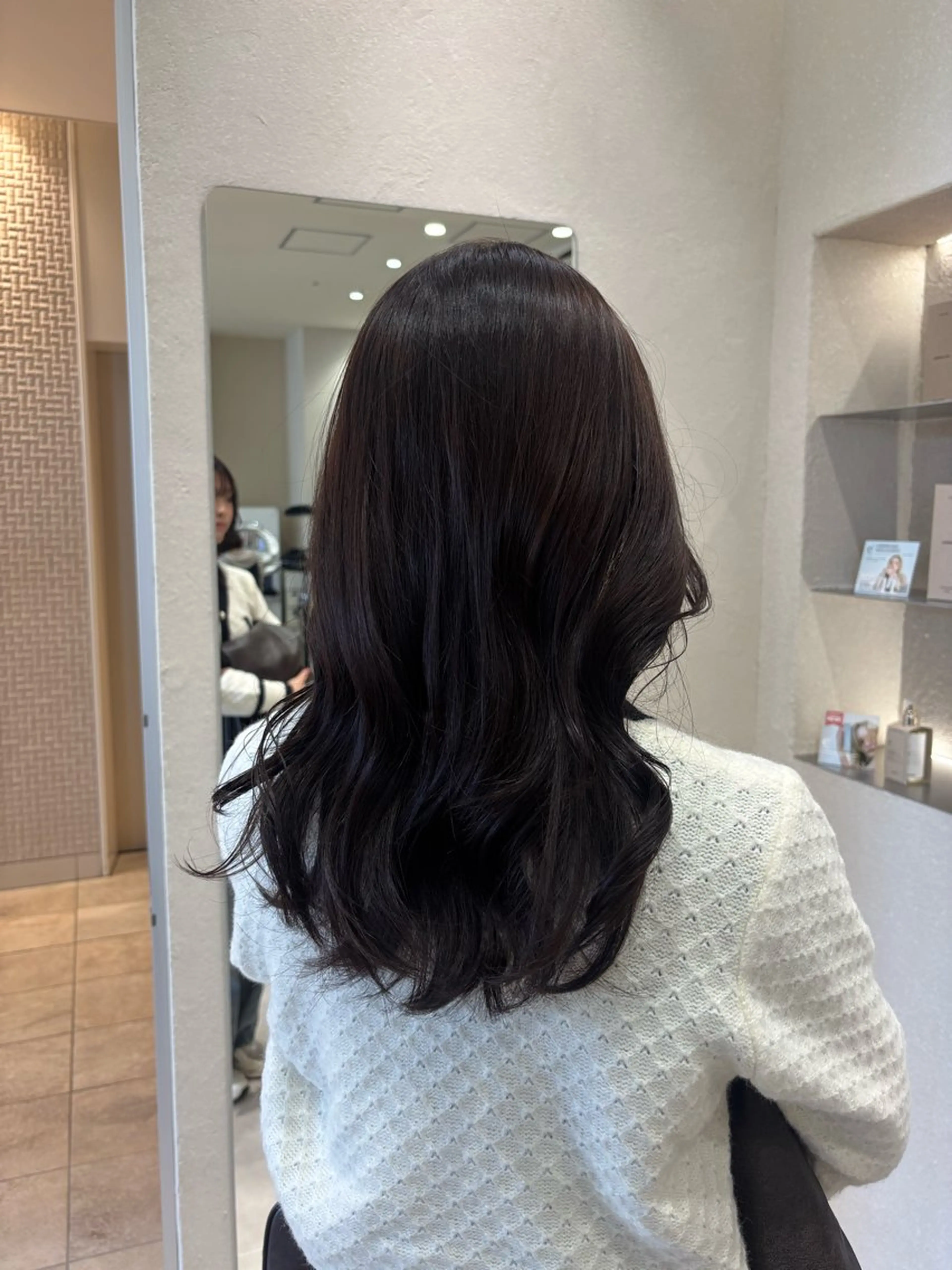 ロング ヘアカラー トリートメント 艶髪໒꒱／透明感 カラー🍀_そら🪽のヘアスタイル