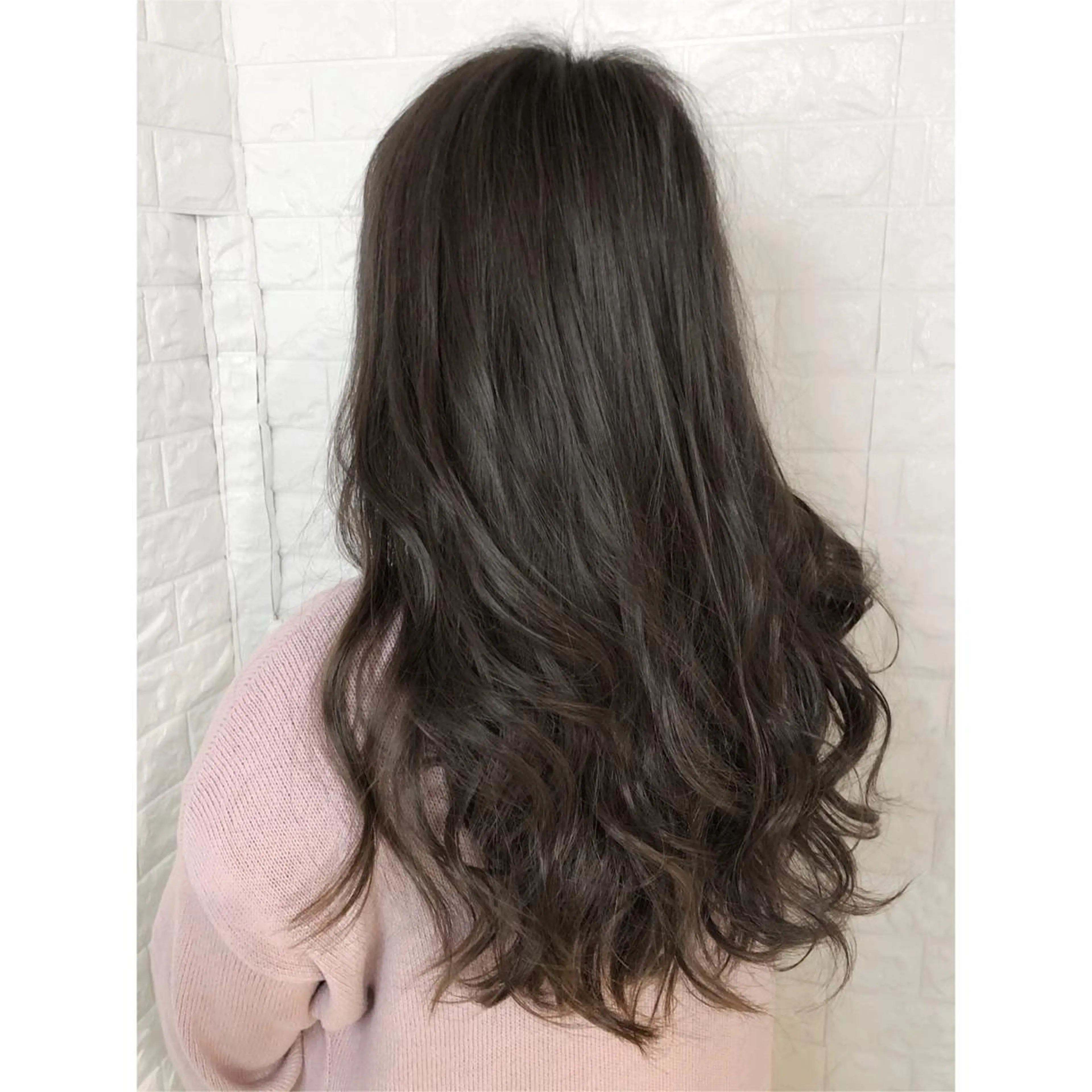 ロング カラー アッシュ ベージュカラー 透明感カラー ダークアッシュ カット ヘアカラー トリートメント ヘッドスパ 髪質改善特化KIZU /艶髪研究（京都）のヘアスタイル