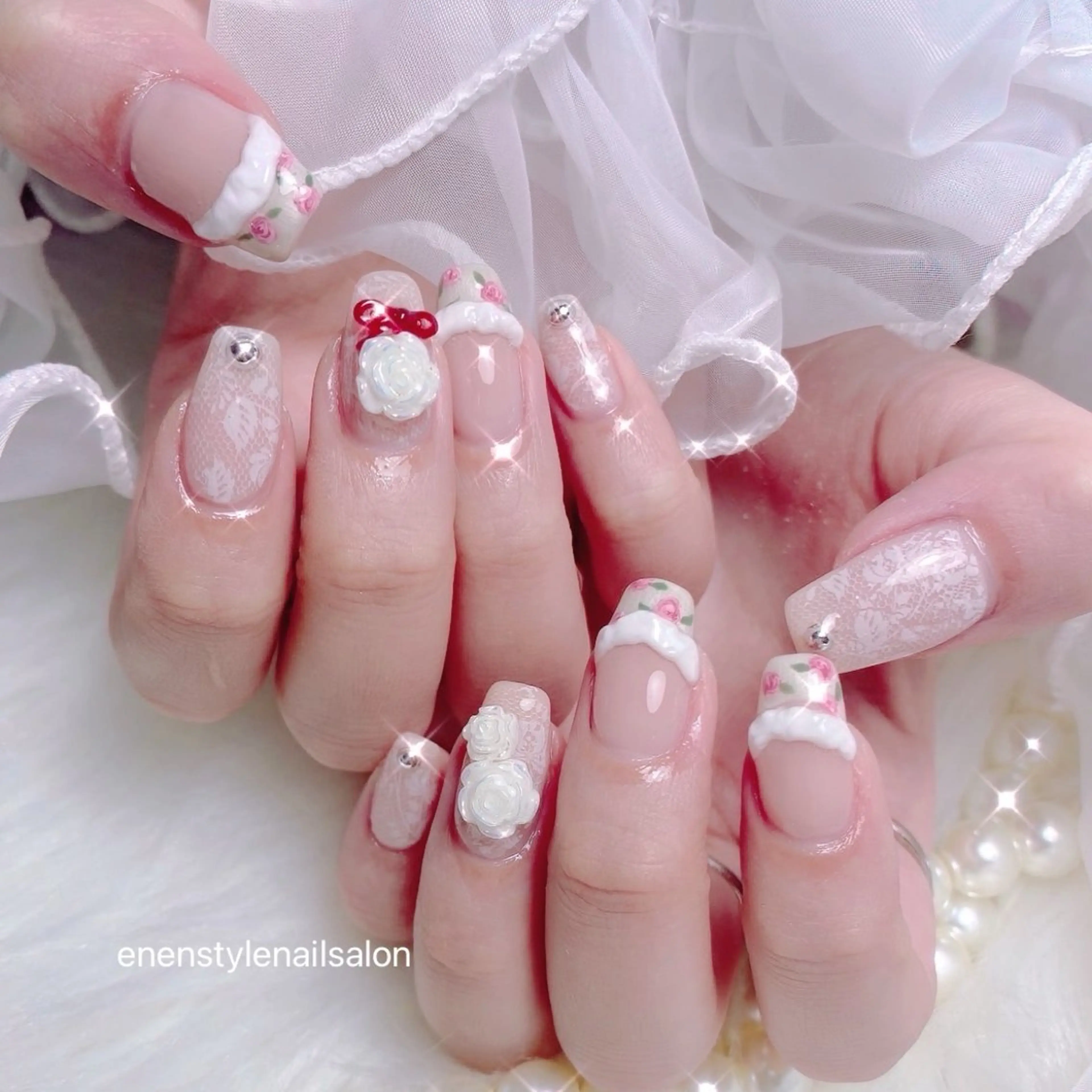 ネイル ハンドネイル 👑enen style👑のネイルデザイン