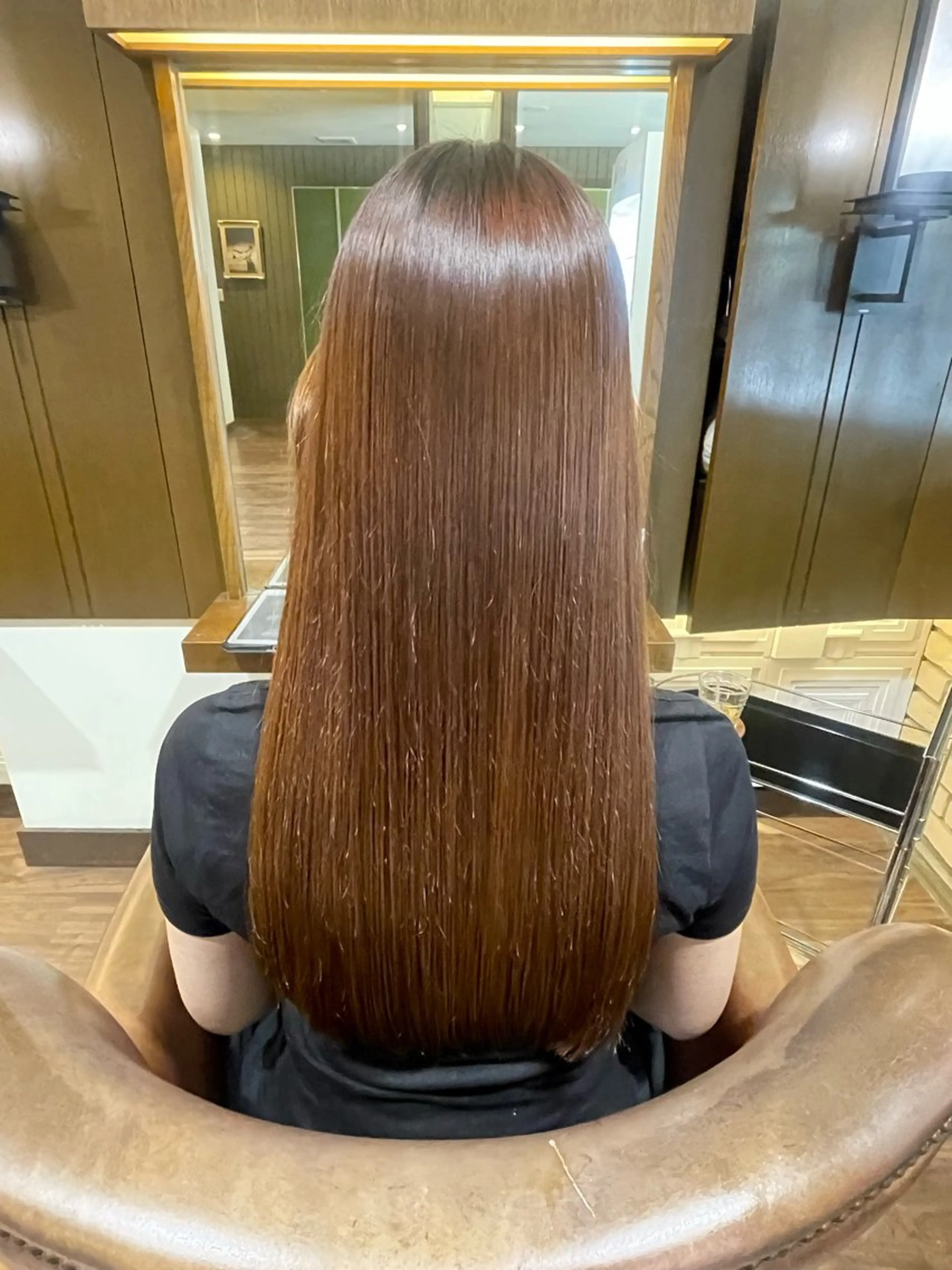 ロング 髪質改善 下元 舞香のヘアスタイル