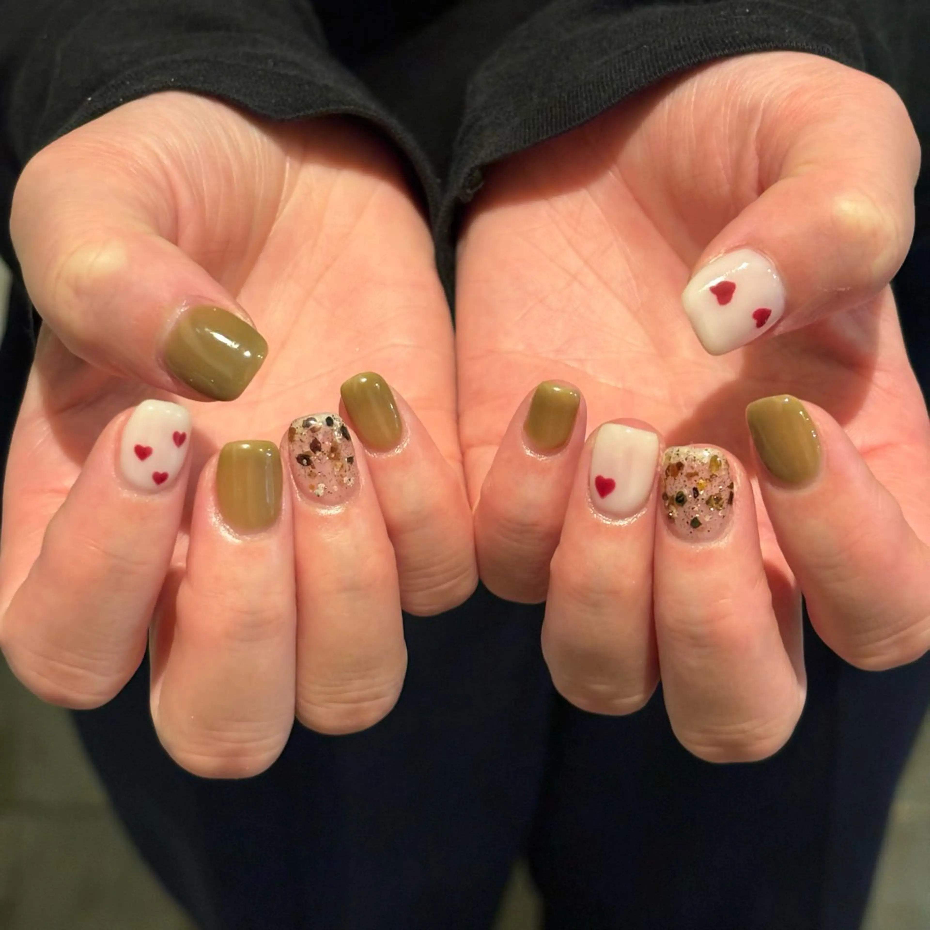 ネイル シンプルネイル SOL　nail イマナカのネイルデザイン