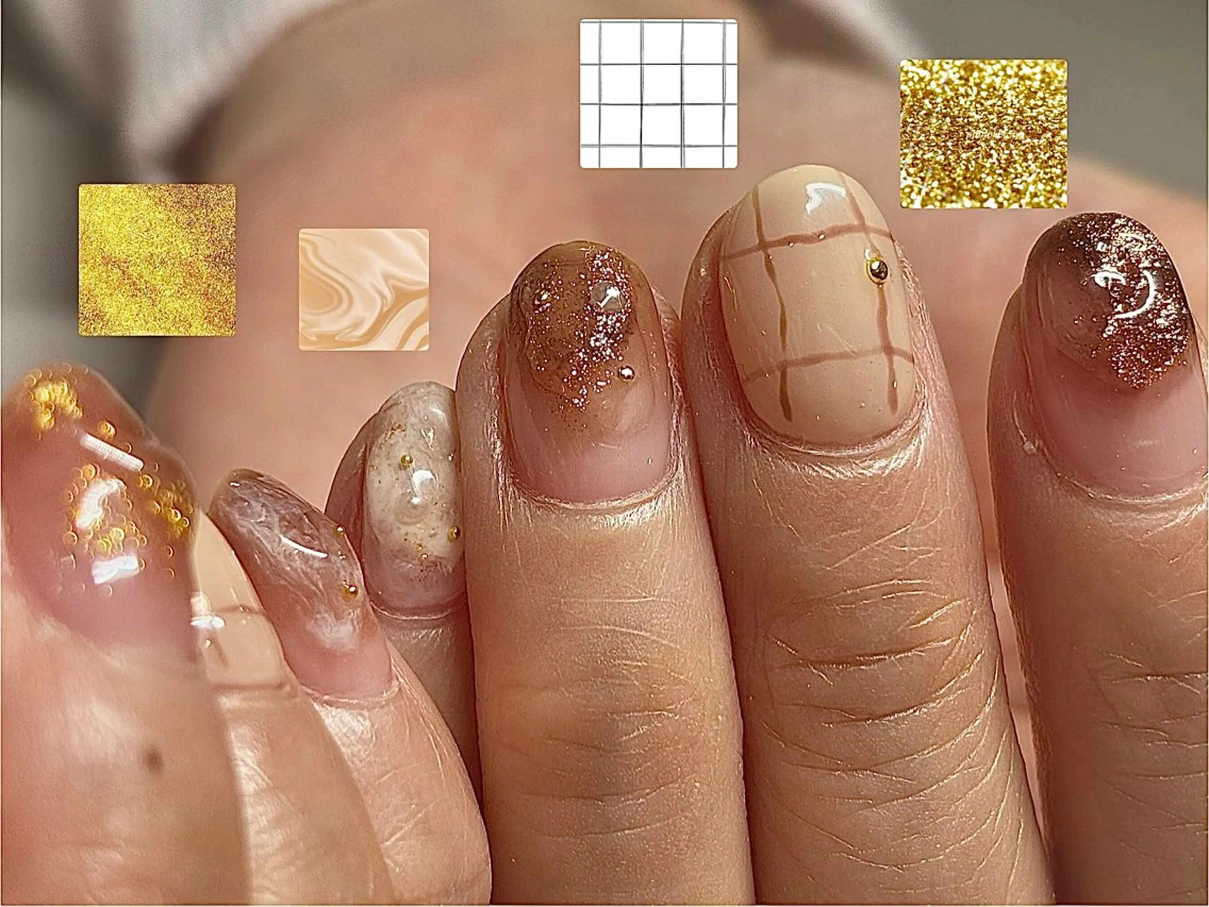 ネイル 🫧ユキ🫧 持込OK/平日夜&土のネイルデザイン