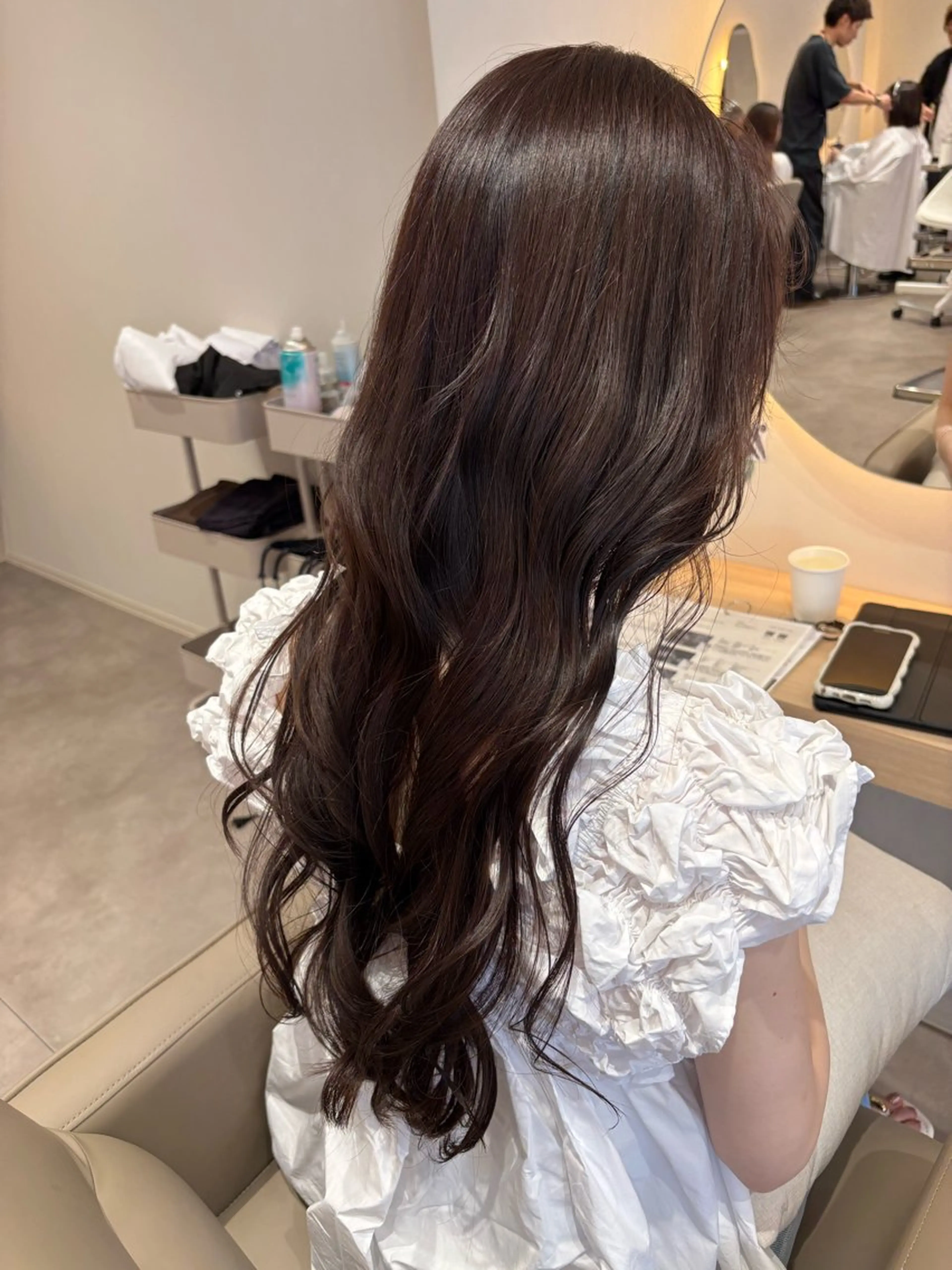 ロング 🫧Ayumu🫧 透明感カラー/春日のヘアスタイル