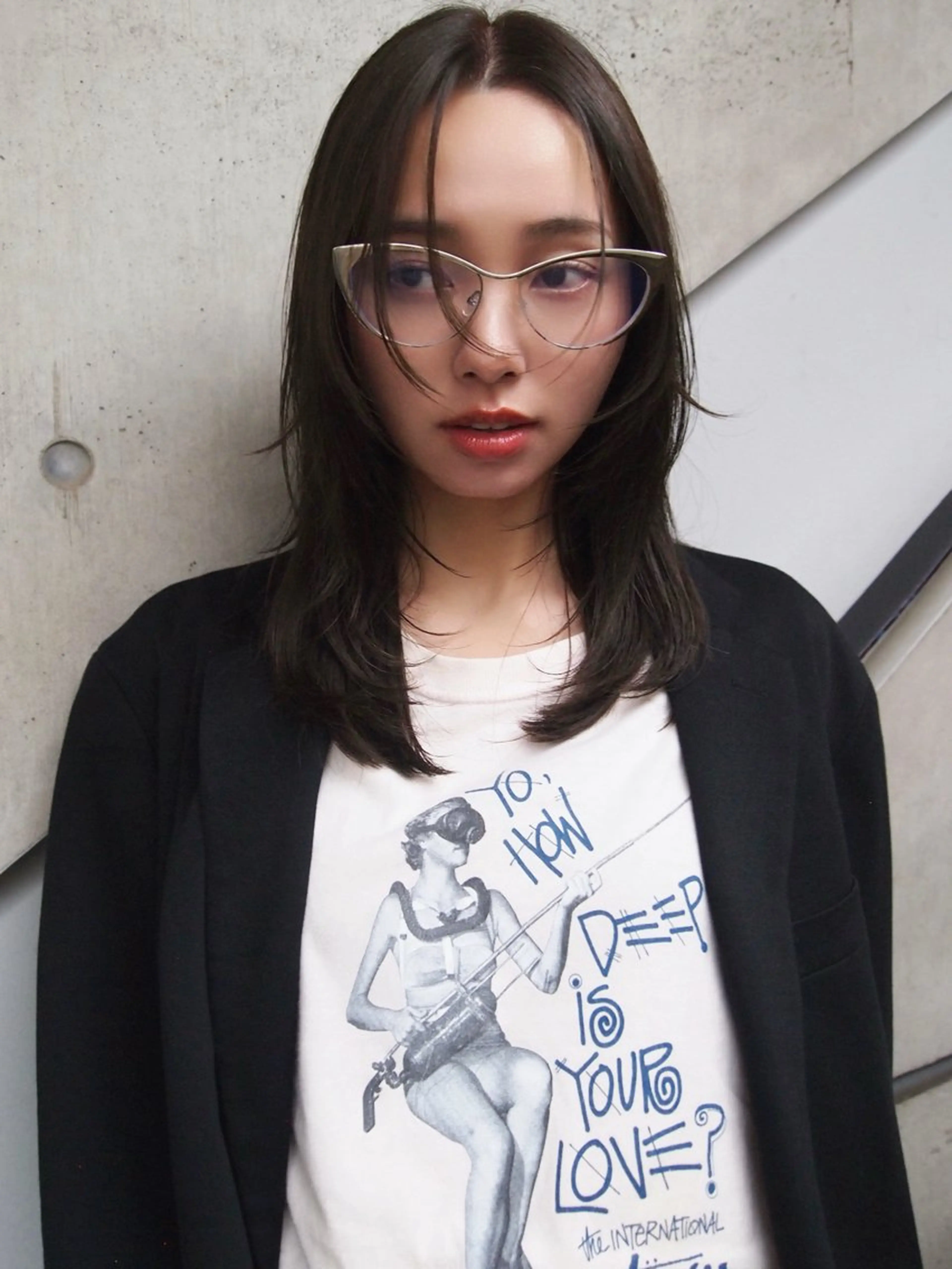 セミロング レイヤーカット カット ヘアカラー ﾘｭｳﾄ/ オシャレ製造美容師のヘアスタイル