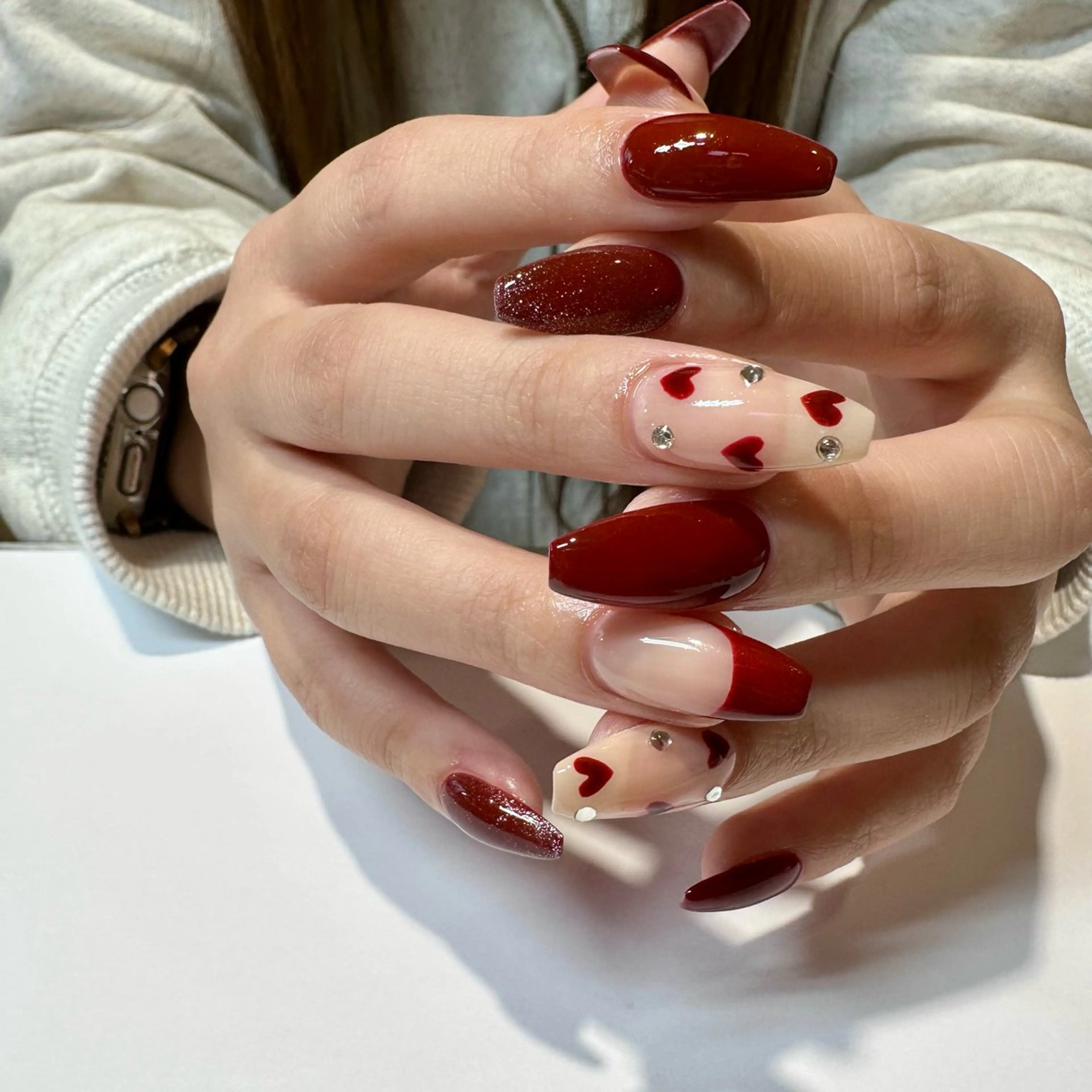 ネイル ハンドネイル 片野 菜々のネイルデザイン