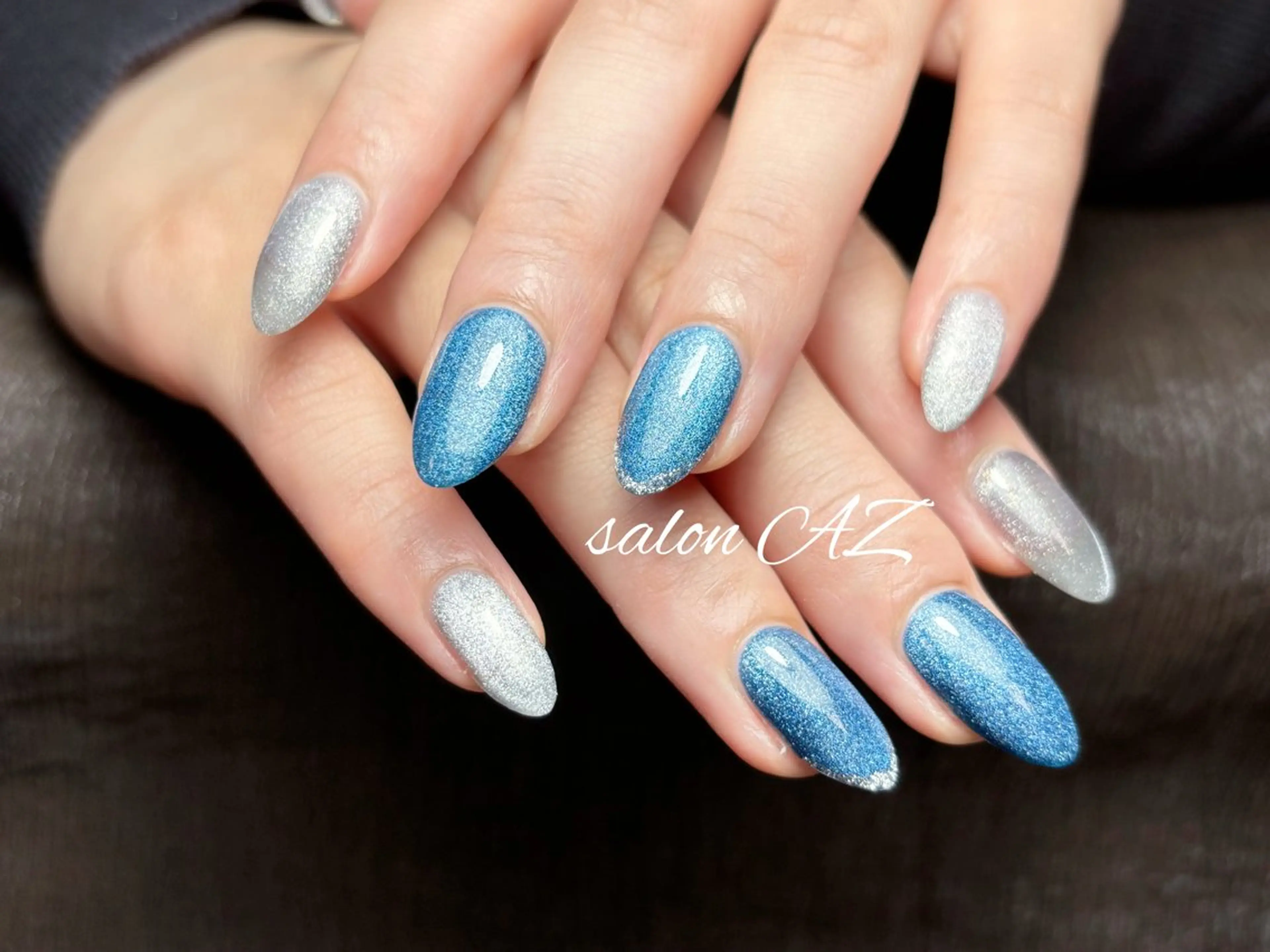 ネイル アートネイル 長さ出し フットネイル フレンチネイル ジェルネイル salon AZのネイルデザイン