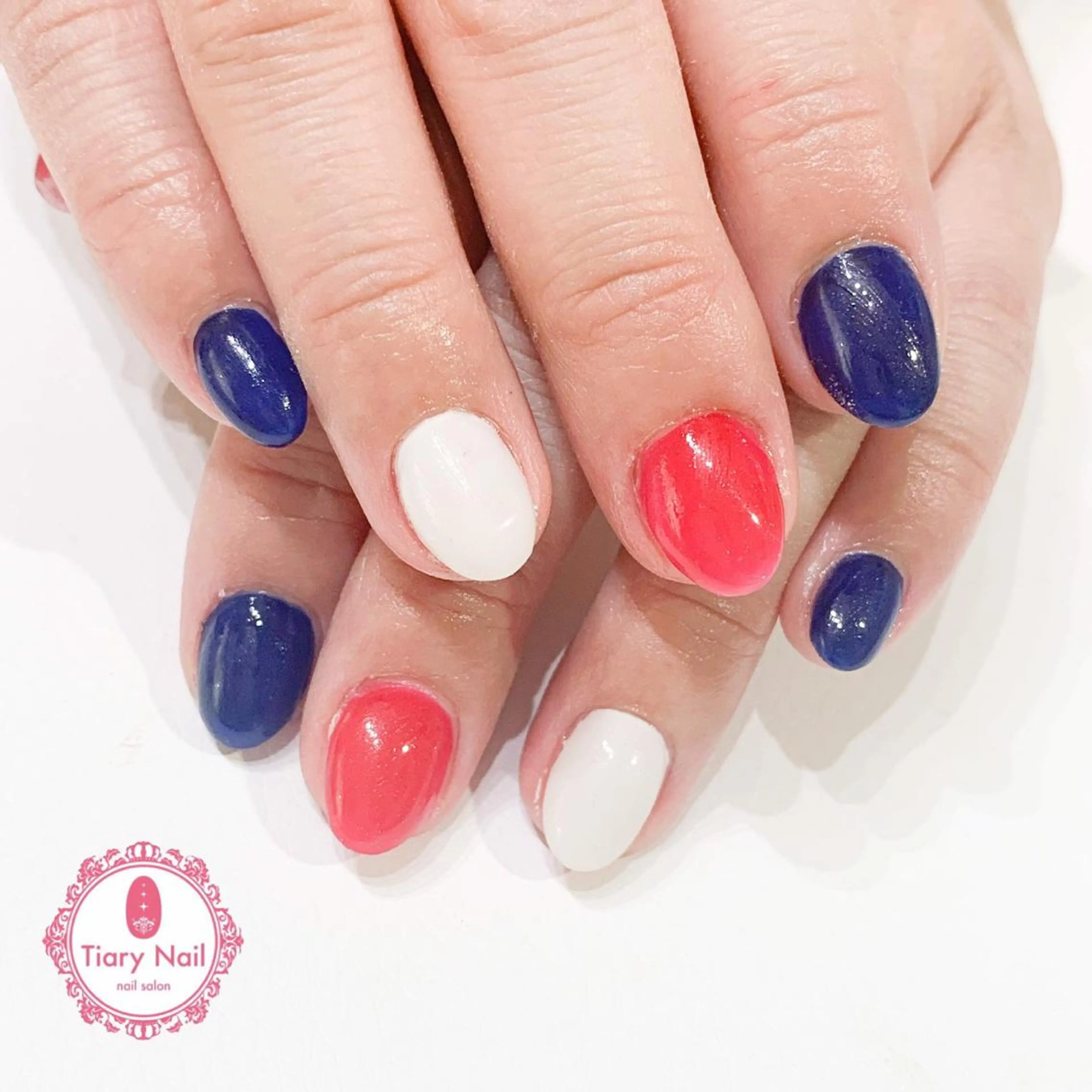 ネイル 桜ネイル 長さ出し オフィスネイル スカルプネイル シンプルネイル 💗🪽Tiary Nail🪽💗のネイルデザイン