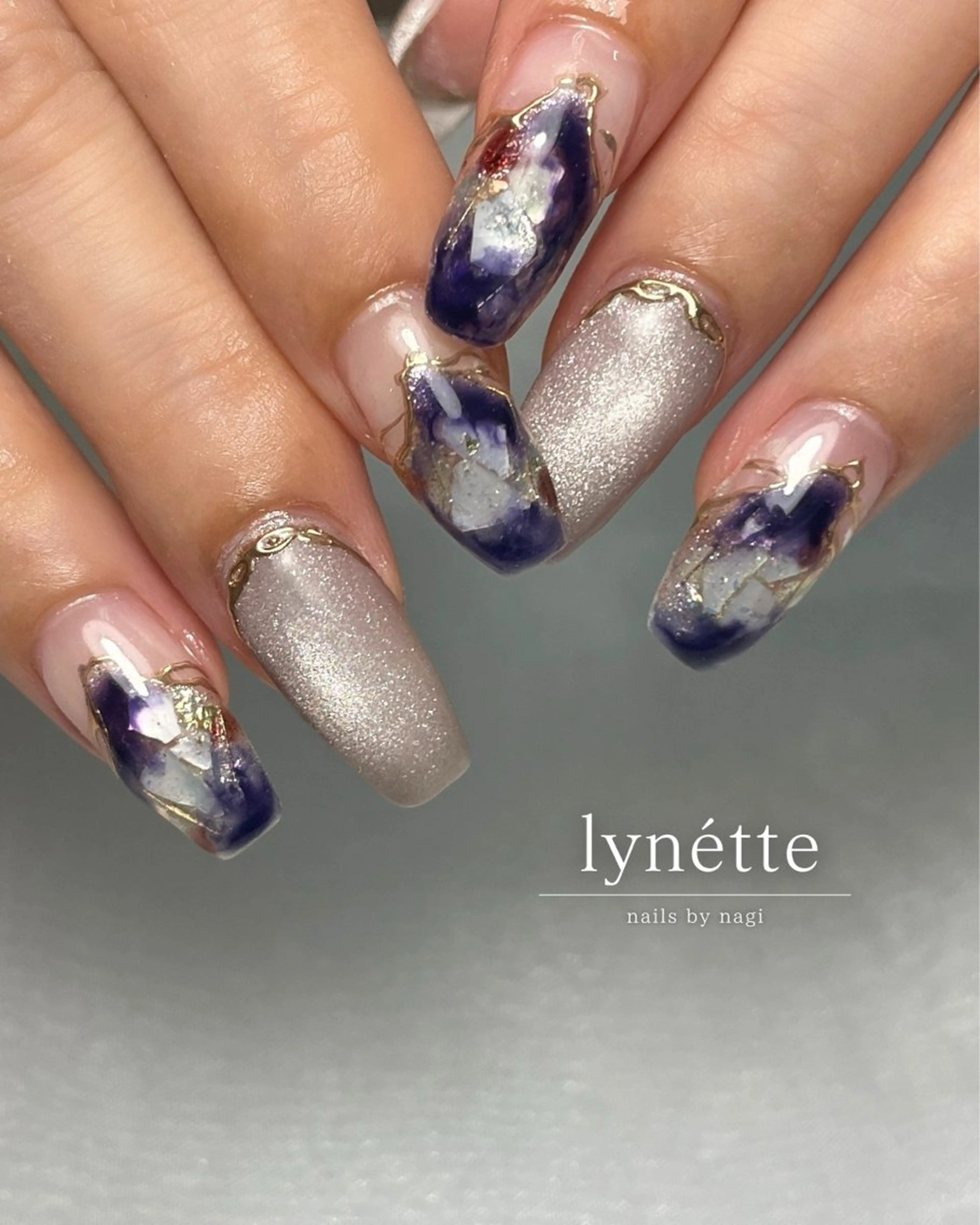 ネイル ニュアンスネイル lynétte 那覇ネイルサロンのネイルデザイン