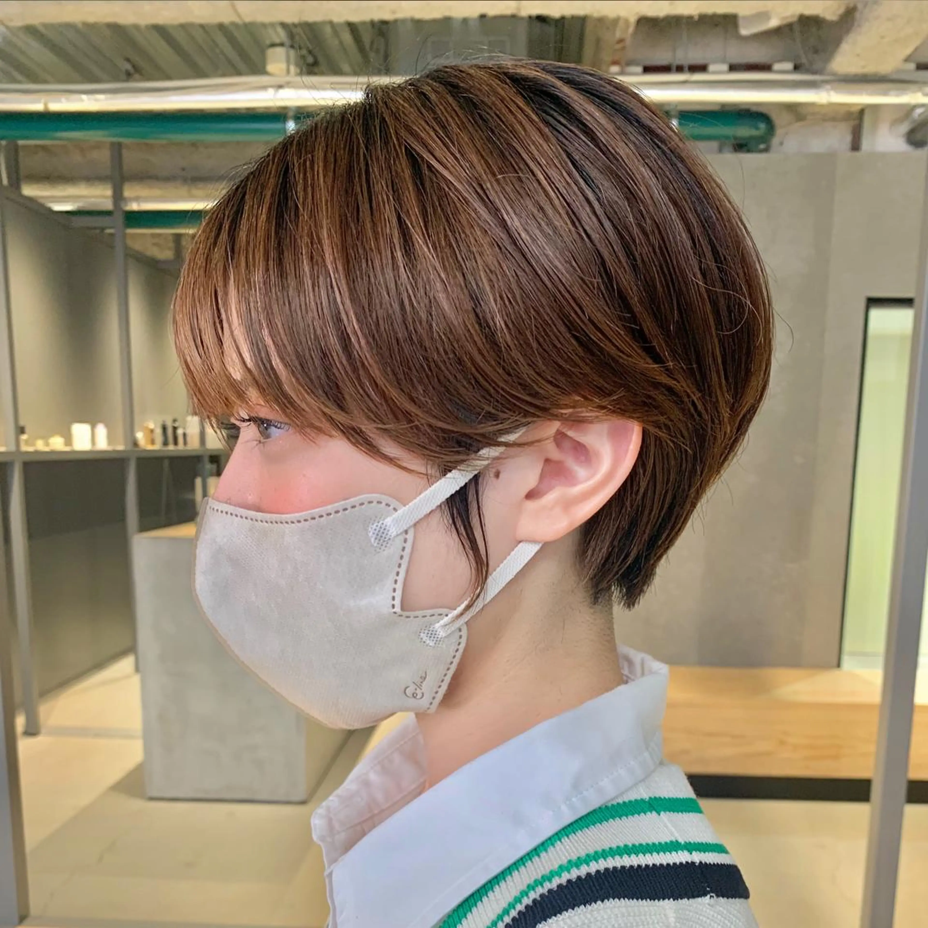 ショート カット ヘアカラー トリートメント ITbyALBUM八王子所属・リョウ/ショート /ハイトーン/八王子のヘアスタイル