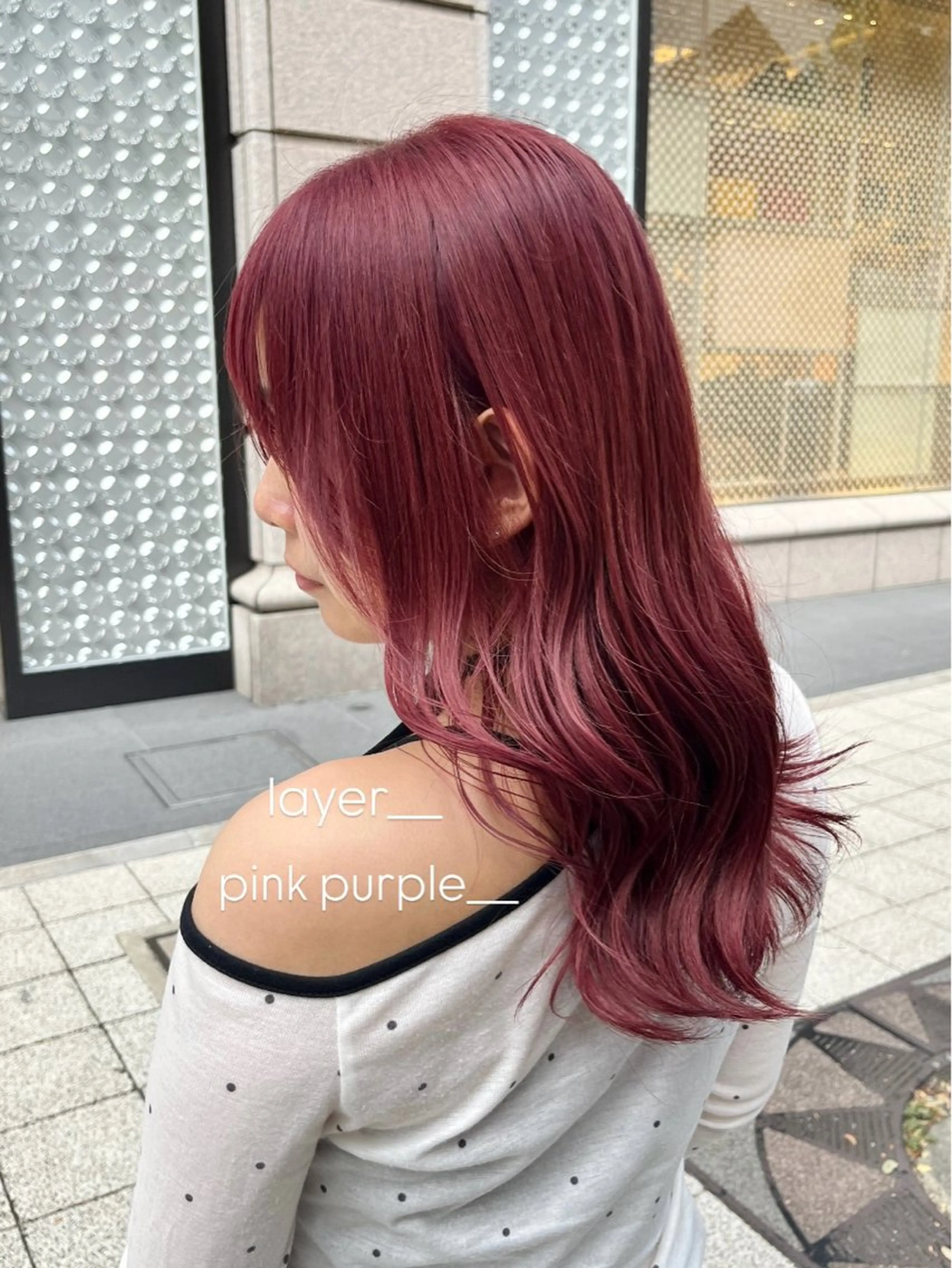 2月16日ブリーチ講習モデルの写真