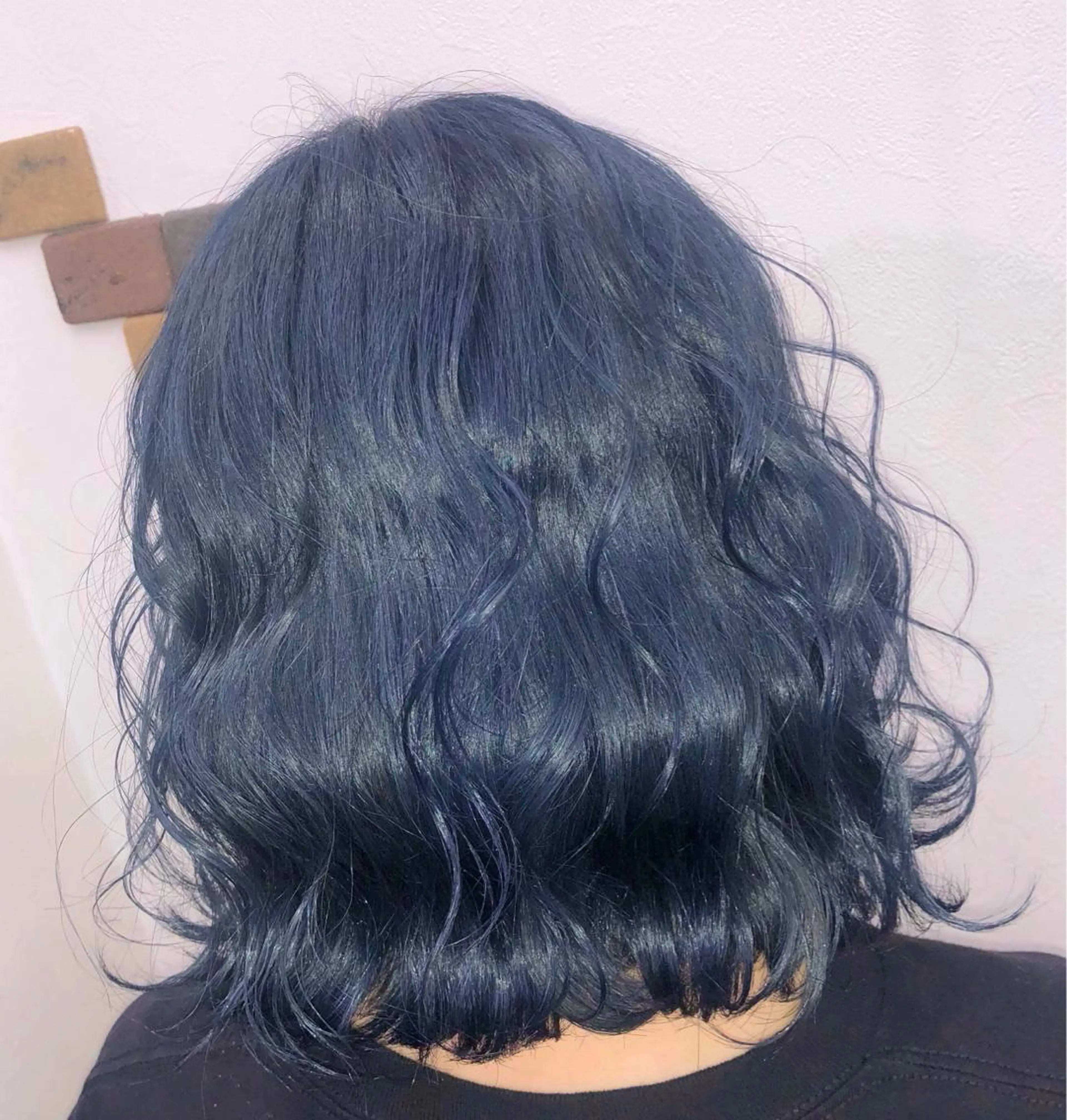 ミディアム カラー ブルーカラー ネイビーカラー MAKO ❤️‍🔥NEXTのヘアスタイル