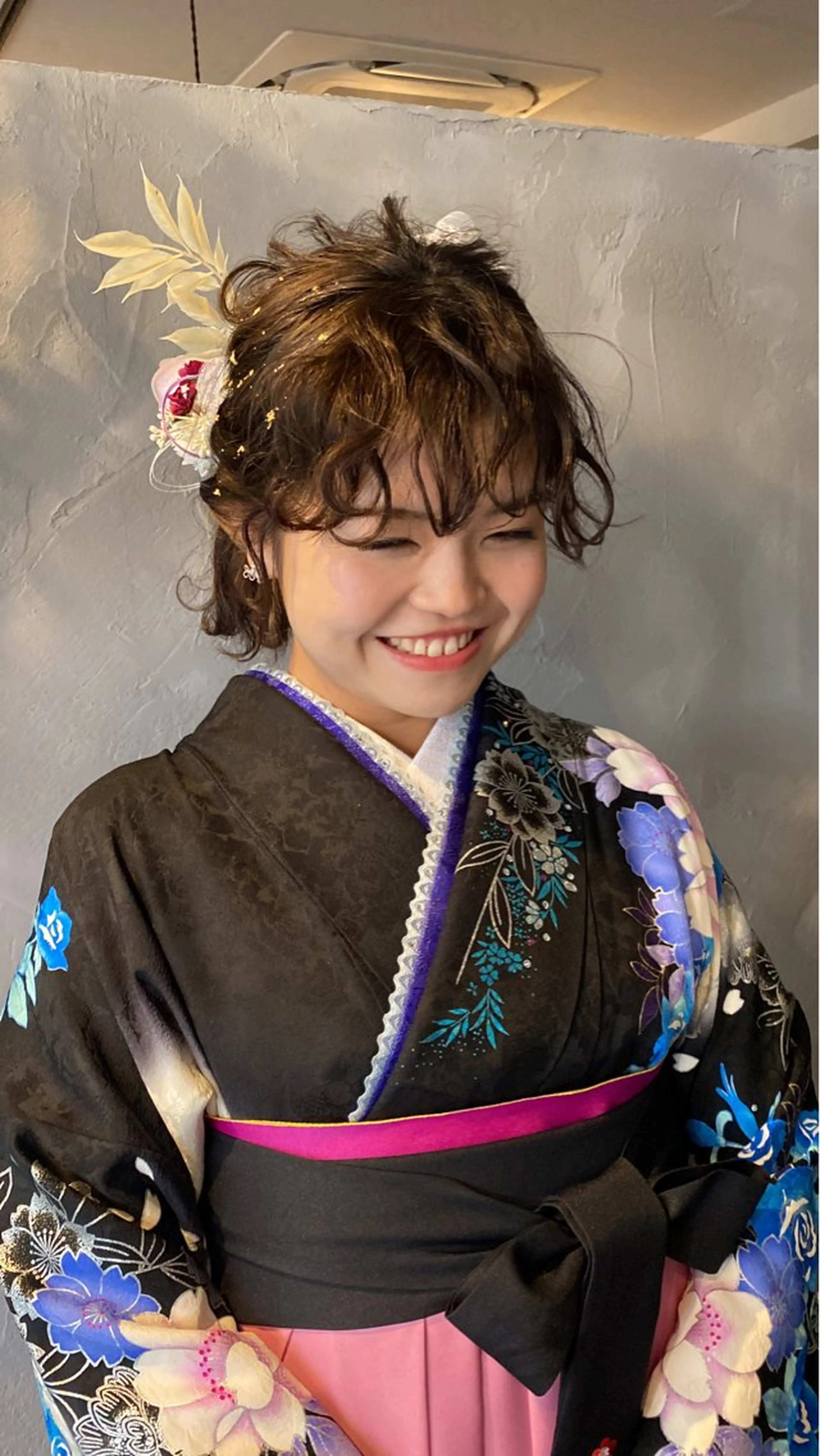 ヘアアレンジ ボブ 卒業式のヘアスタイル 石井 大空のヘアスタイル