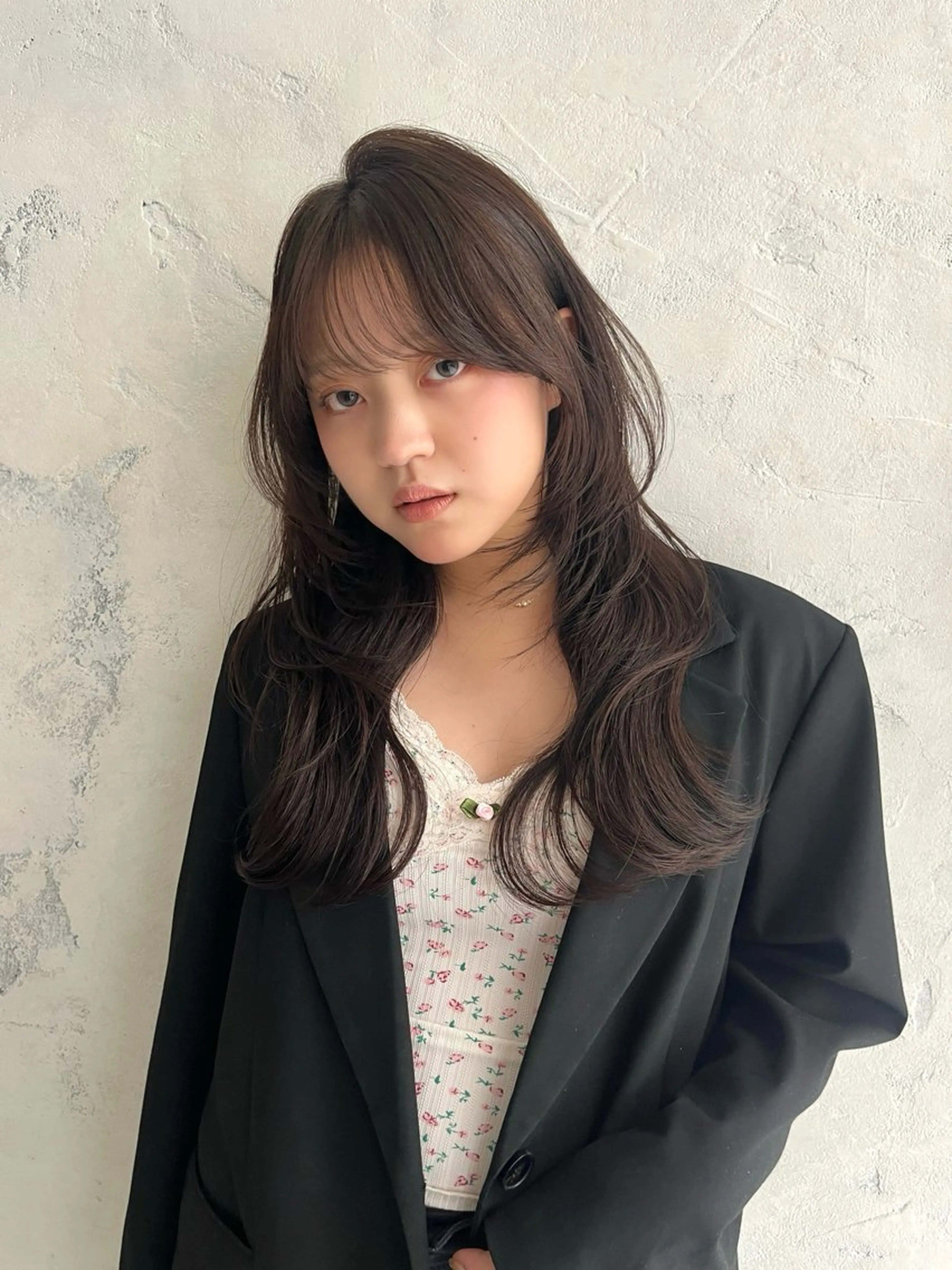 ロング 透明感カラー🫧 幕内梨乃亜のヘアスタイル