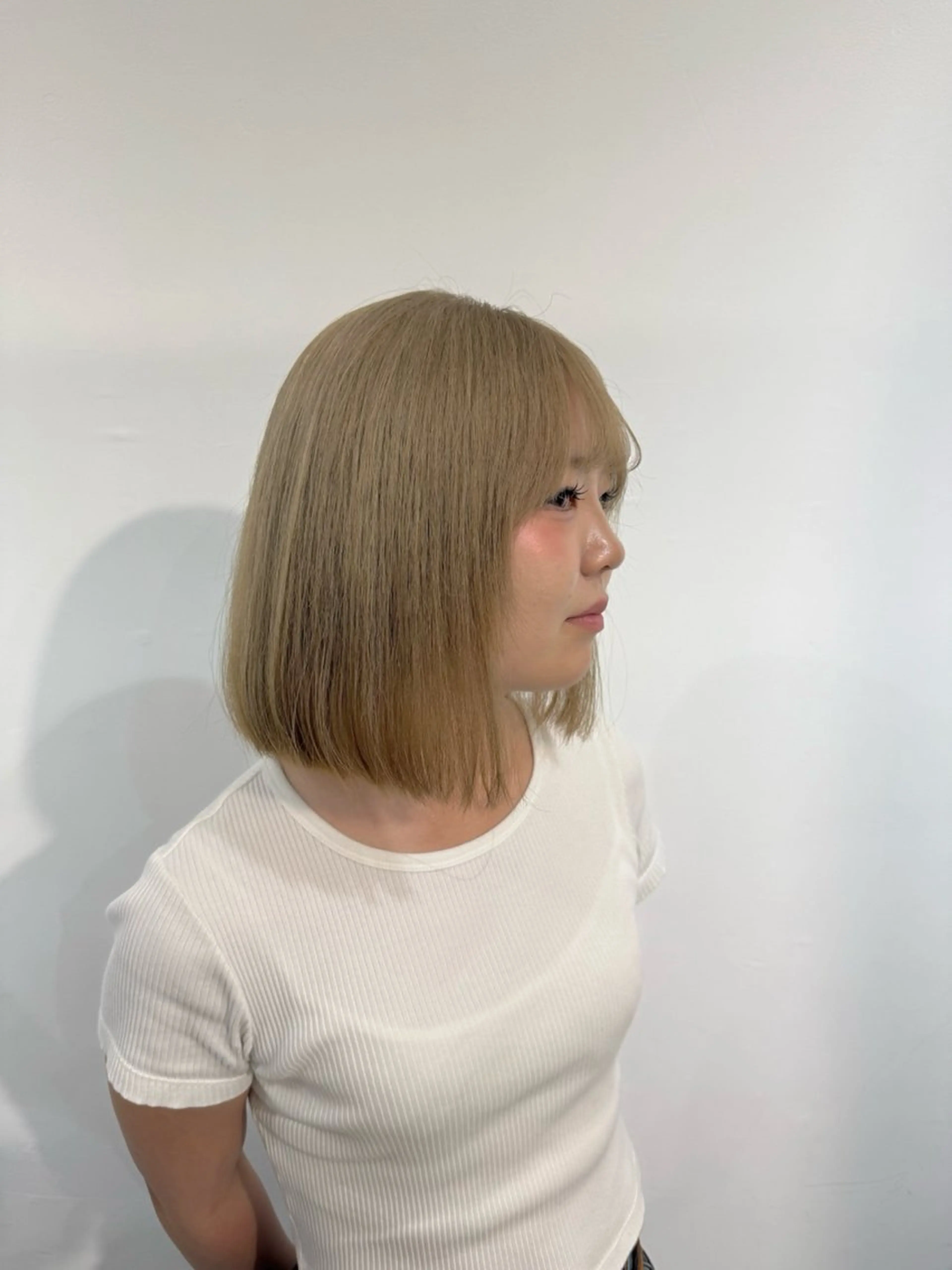 ミディアム カラー ブリーチ ケアブリーチ ヘアカラー トリートメント coco🐺 /XENA表参道のヘアスタイル