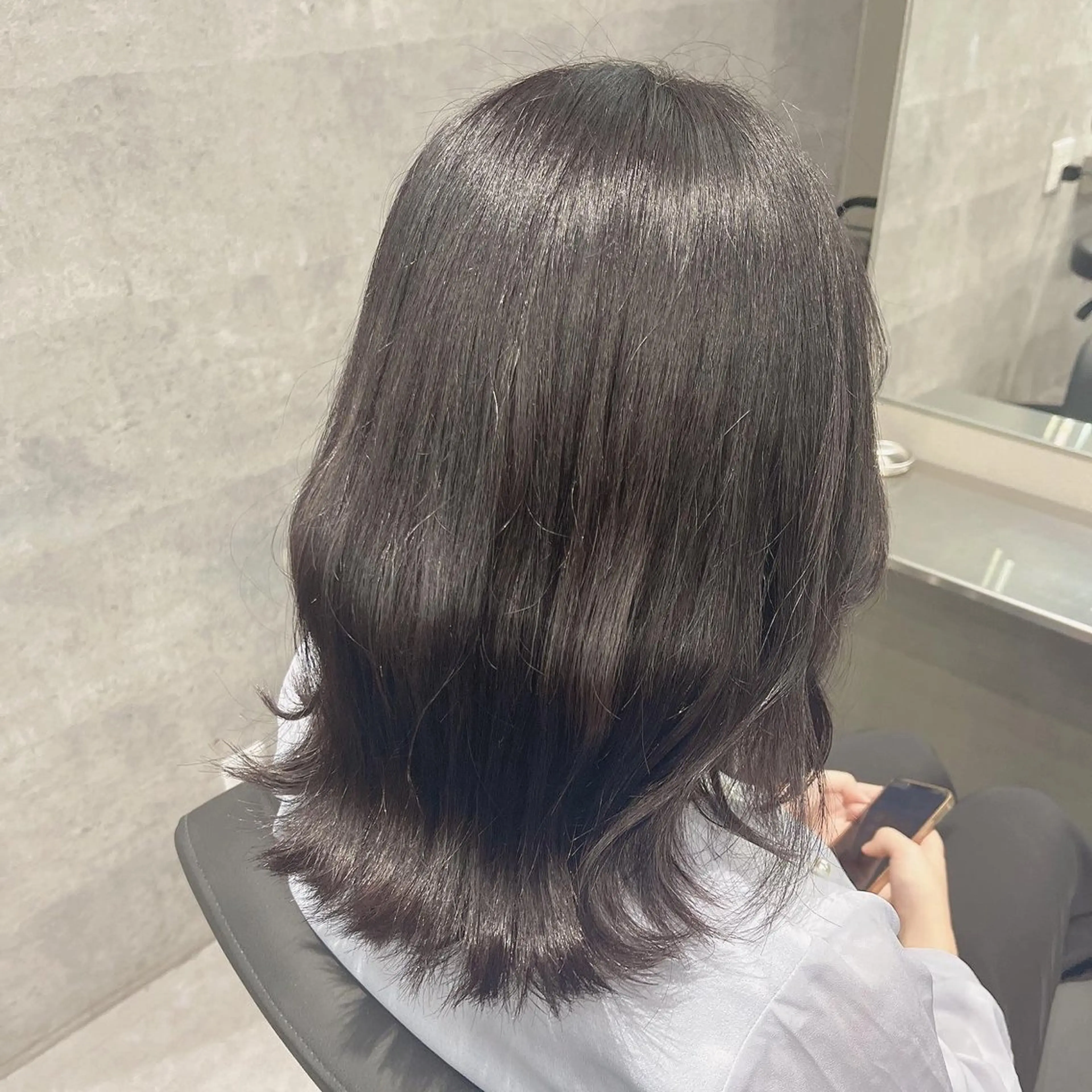 ミディアム 椙山 沙南子のヘアスタイル