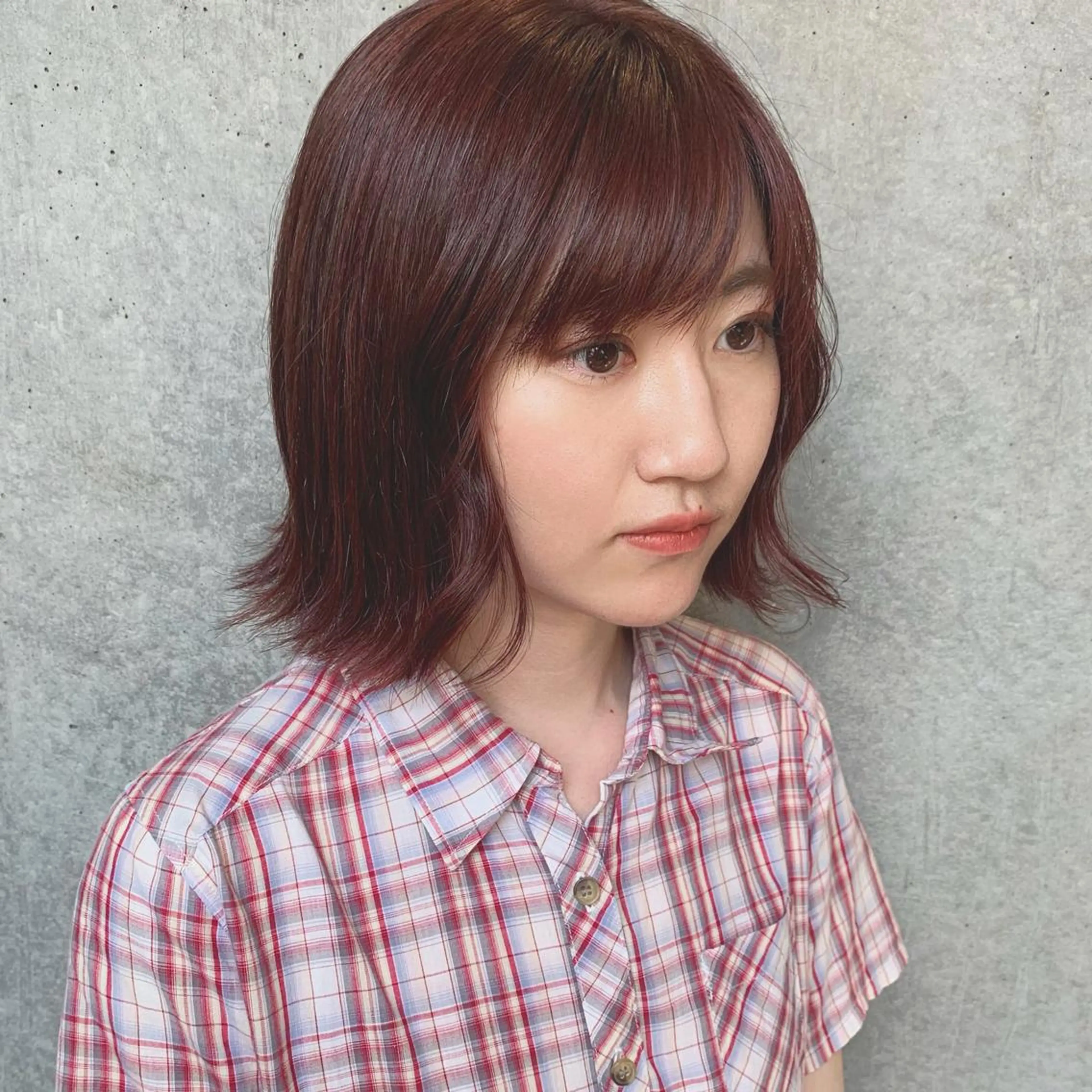 ミディアム カット ヘアカラー トリートメント 土屋かすみ✁︎. ꙳ 姫カットのヘアスタイル