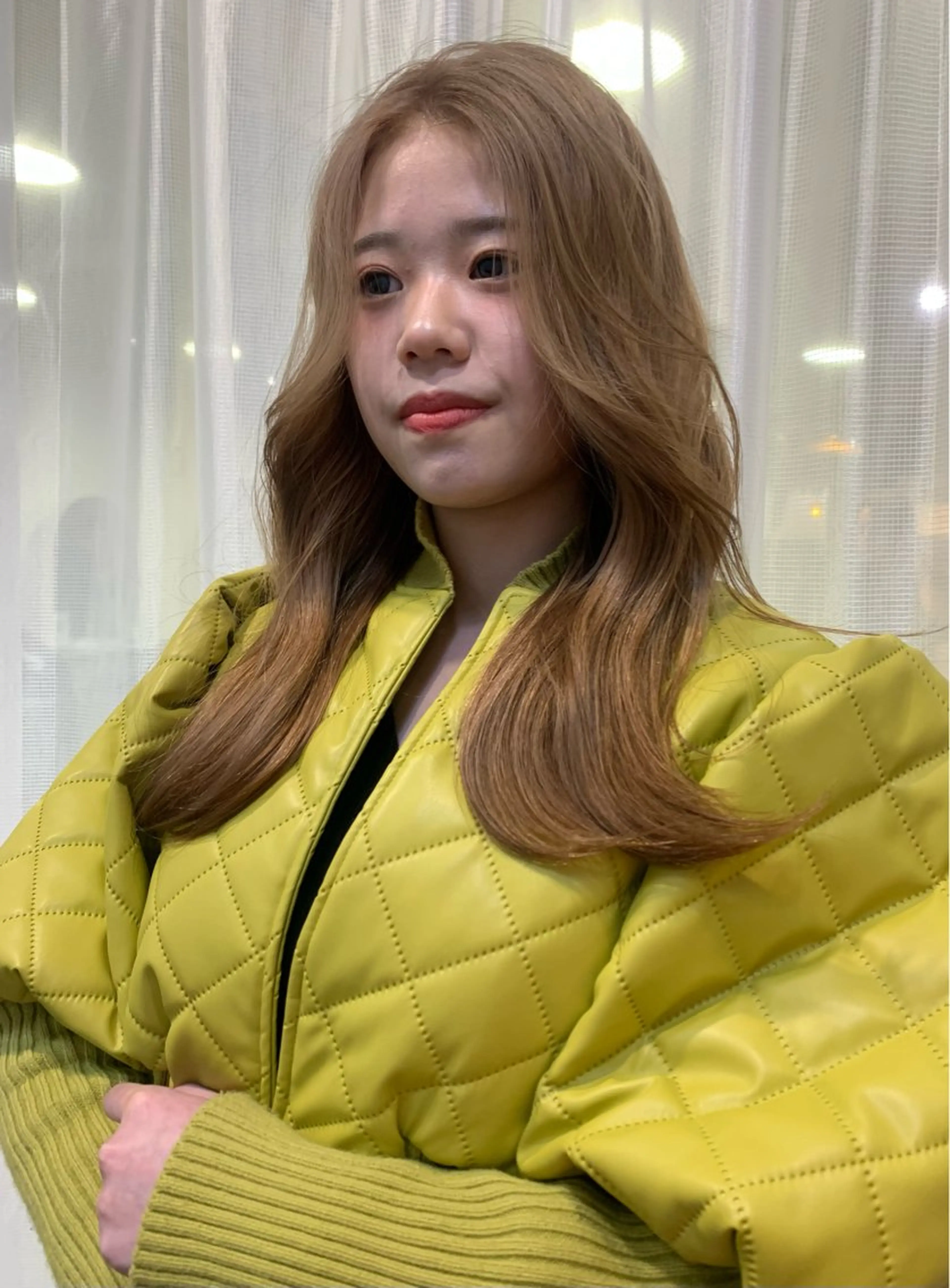 セミロング カラー カット ヘアカラー トリートメント Pia/KIRIA /福岡美容室のヘアスタイル