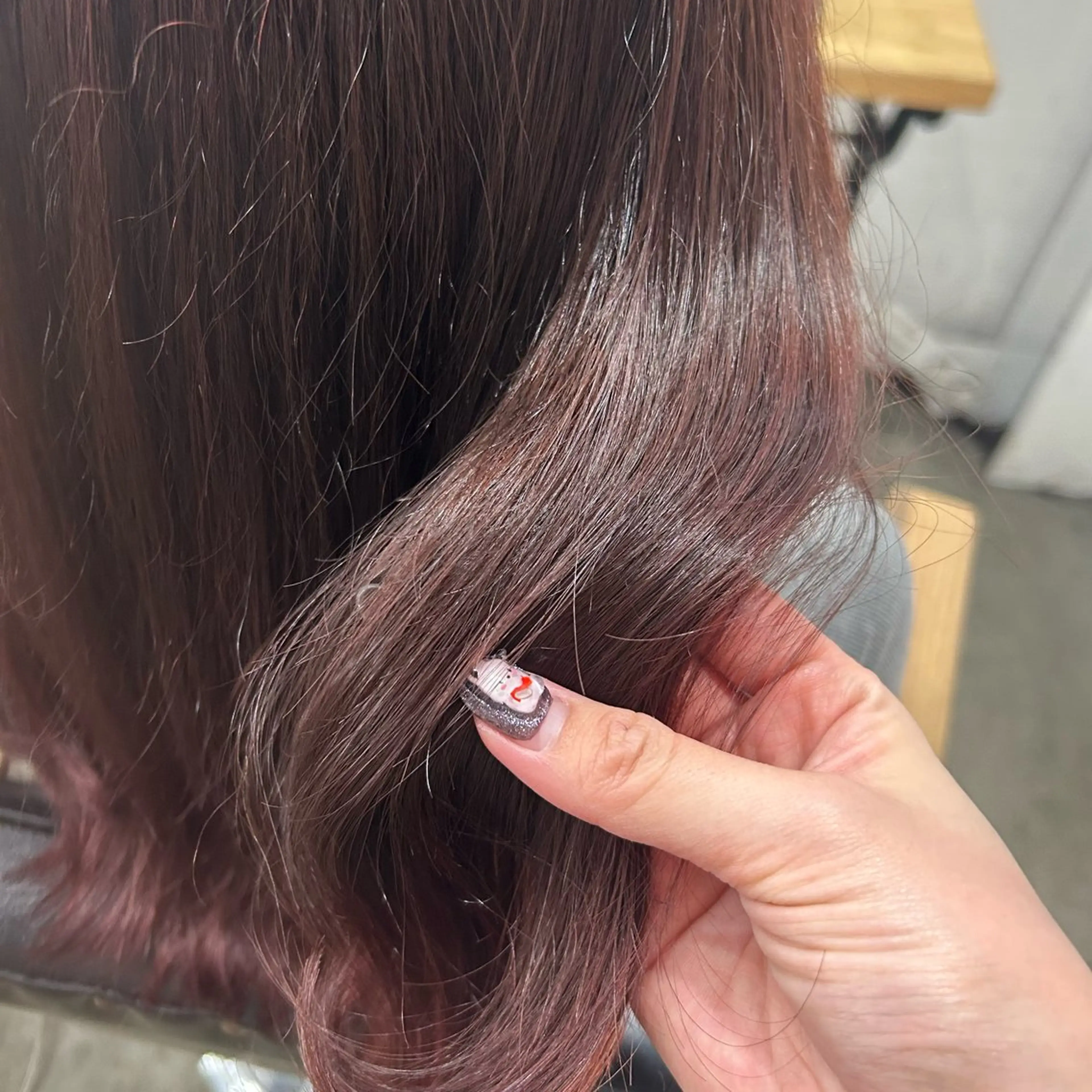 カラー ヘアアレンジ ピンクカラー ヘアカラー あやめ🪽 オリーブ/ハイトーンのヘアスタイル